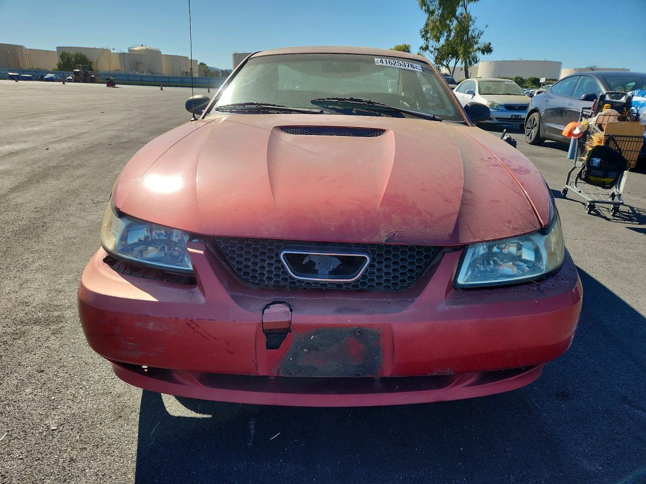 1999 Ford Mustang Red vin: 1FAFP4047XF136378