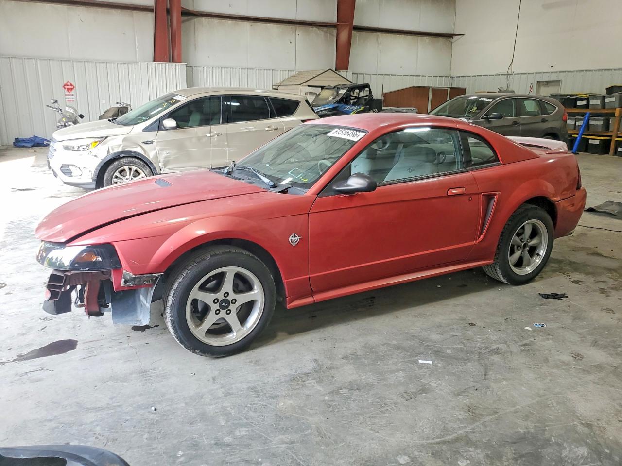 1999 Ford Mustang Red vin: 1FAFP4047XF145310