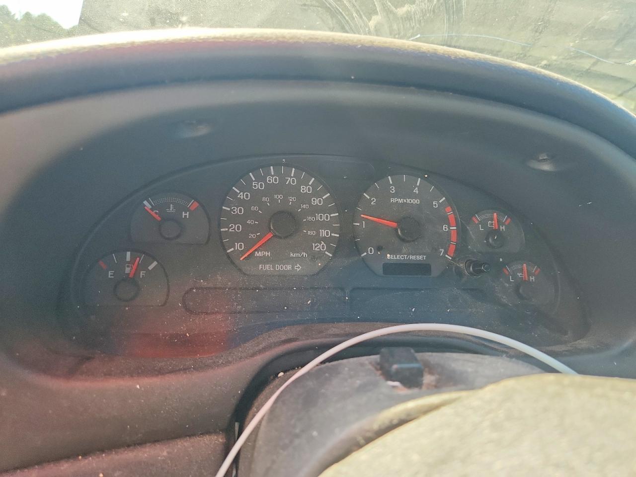 2000 Ford Mustang Black vin: 1FAFP4047YF123843