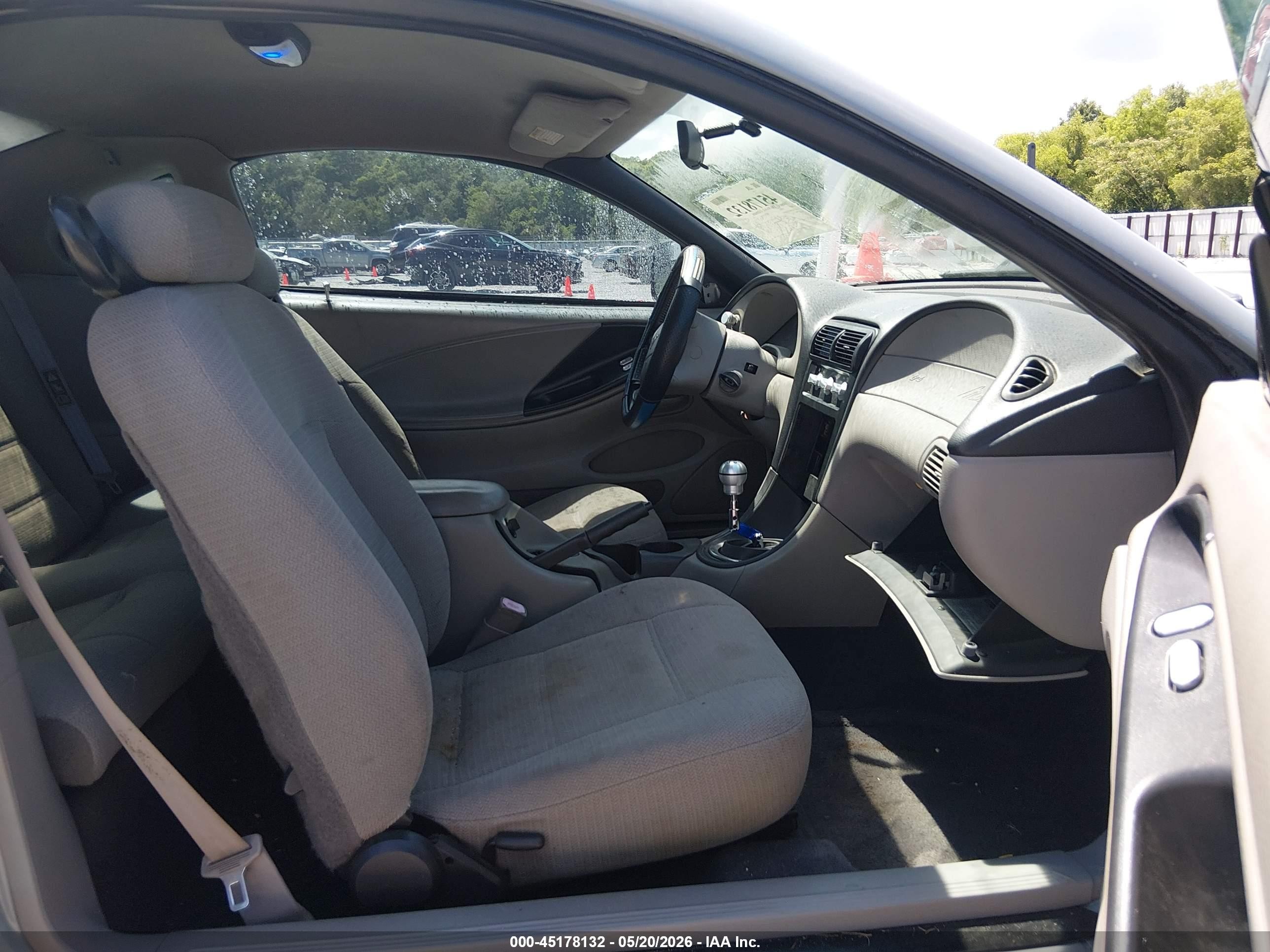 2000 Ford Mustang   Blue vin: 1FAFP4047YF263942