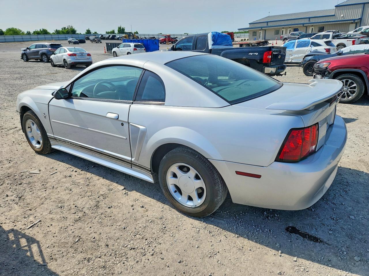2001 Ford Mustang Silver vin: 1FAFP40481F179327
