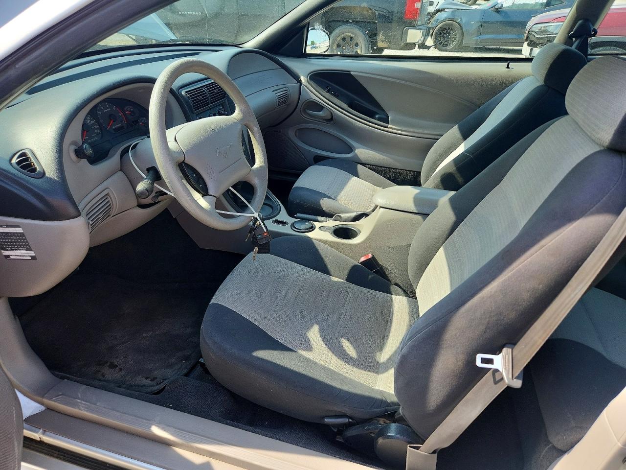 2001 Ford Mustang Silver vin: 1FAFP40481F179327