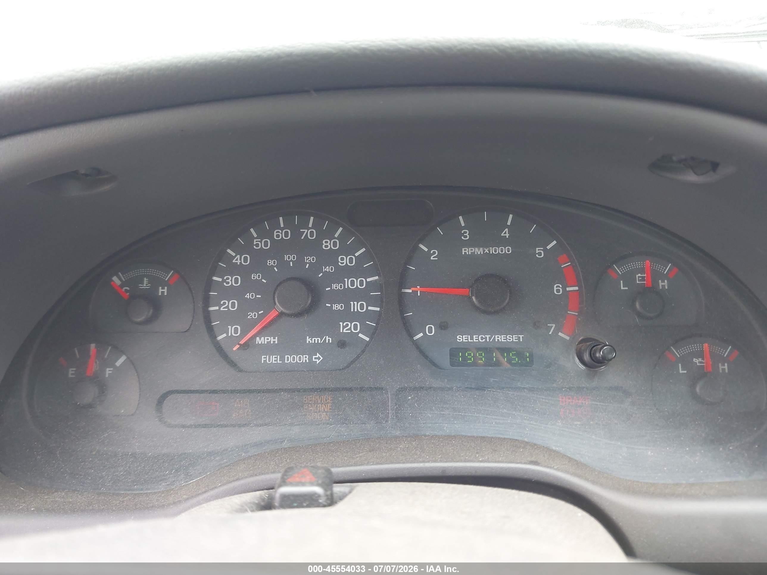 2003 Ford Mustang   Gray vin: 1FAFP40483F349415