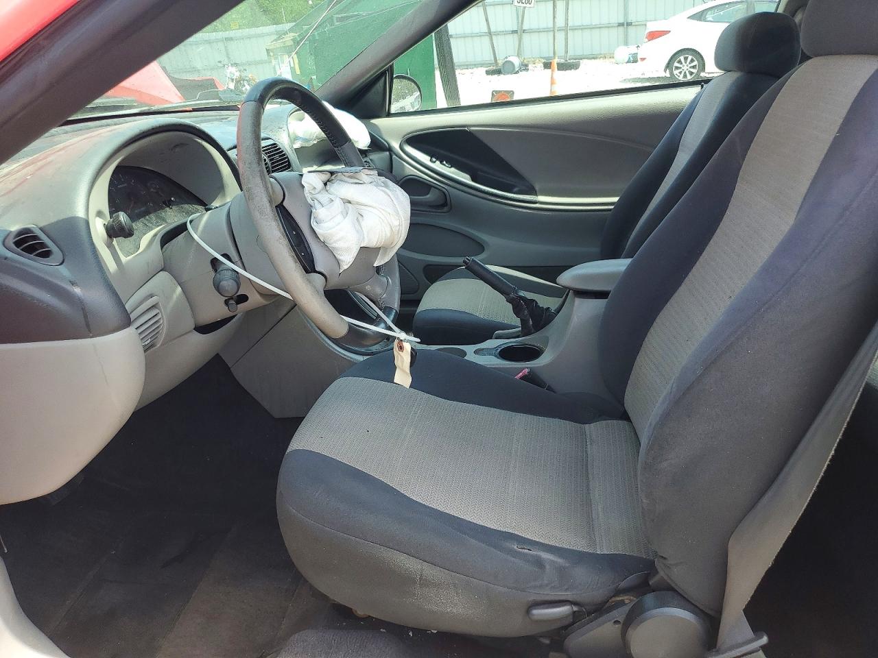 2003 Ford Mustang Red vin: 1FAFP40483F437798