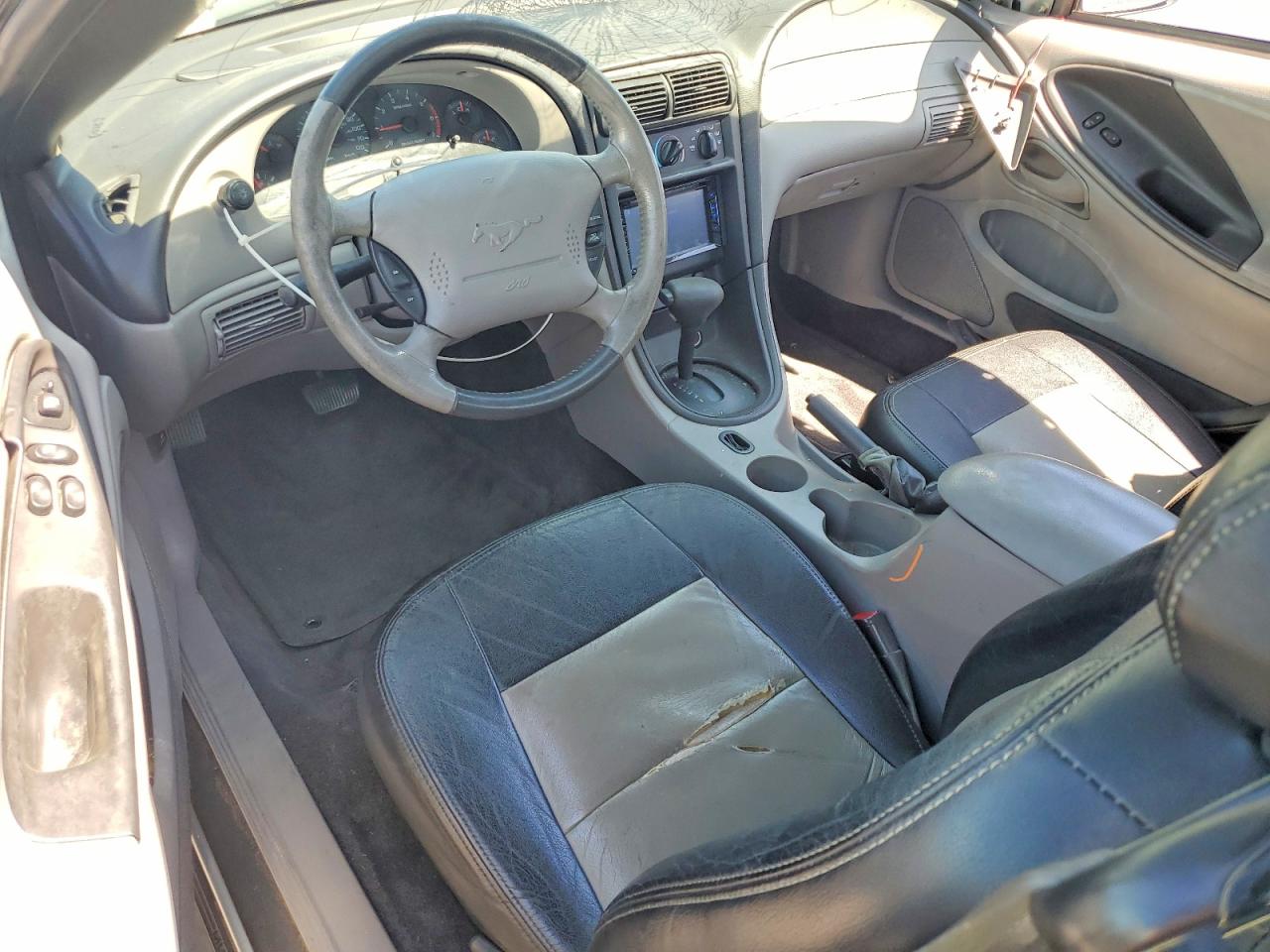 2003 Ford Mustang Silver vin: 1FAFP40483F439891
