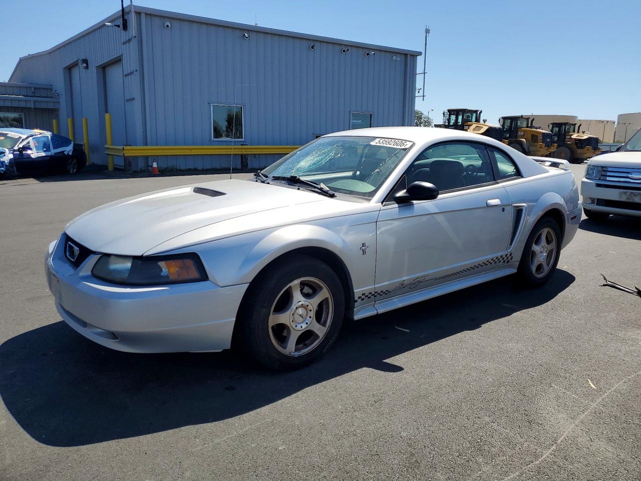 2003 Ford Mustang Silver vin: 1FAFP40483F439891