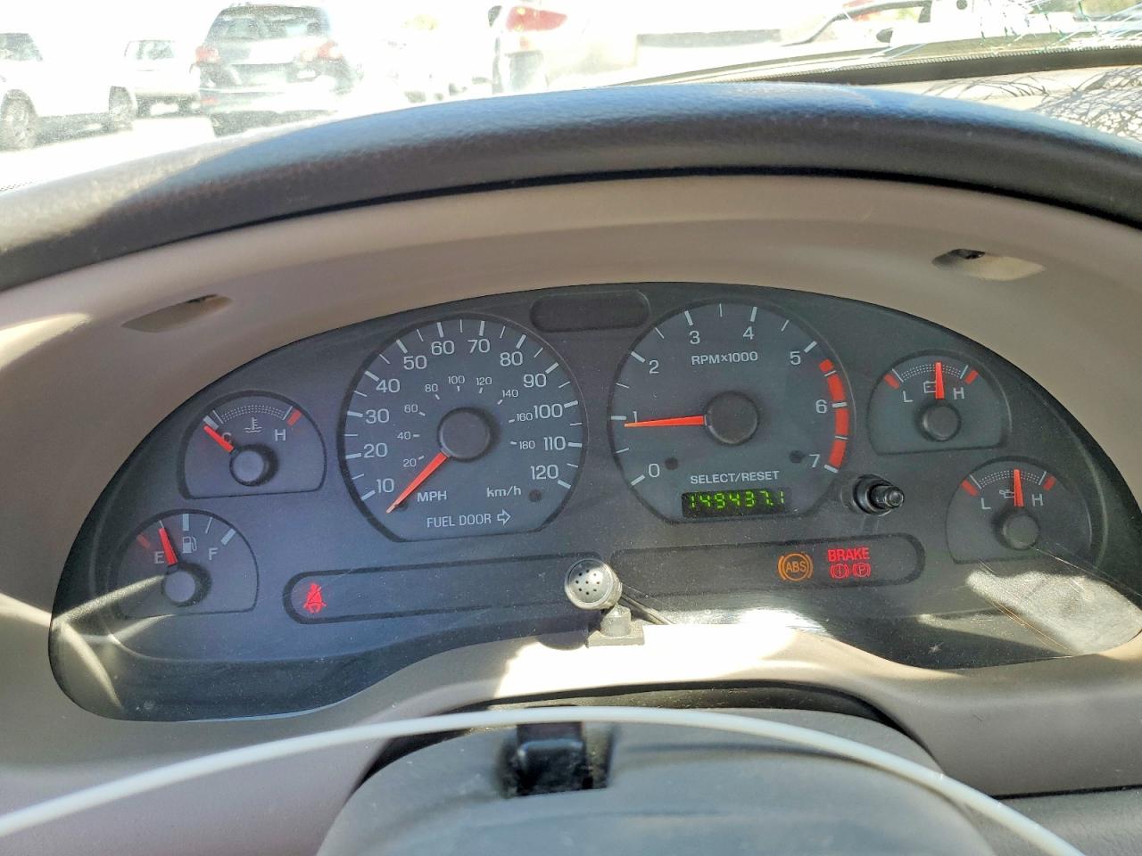 2003 Ford Mustang Silver vin: 1FAFP40483F439891