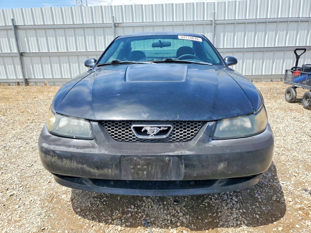 2004 Ford Mustang Black vin: 1FAFP40484F102588