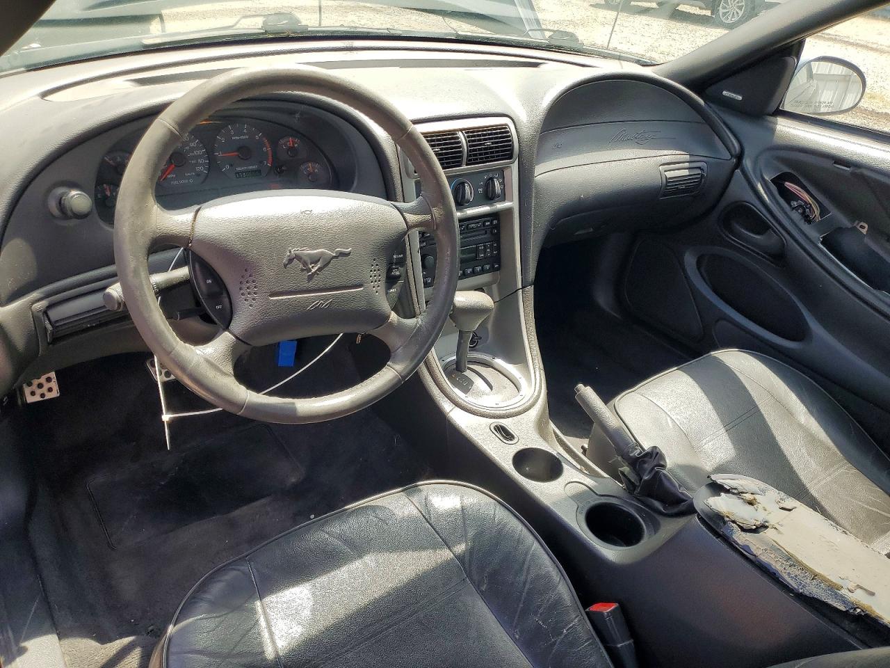 2004 Ford Mustang Black vin: 1FAFP40484F102588