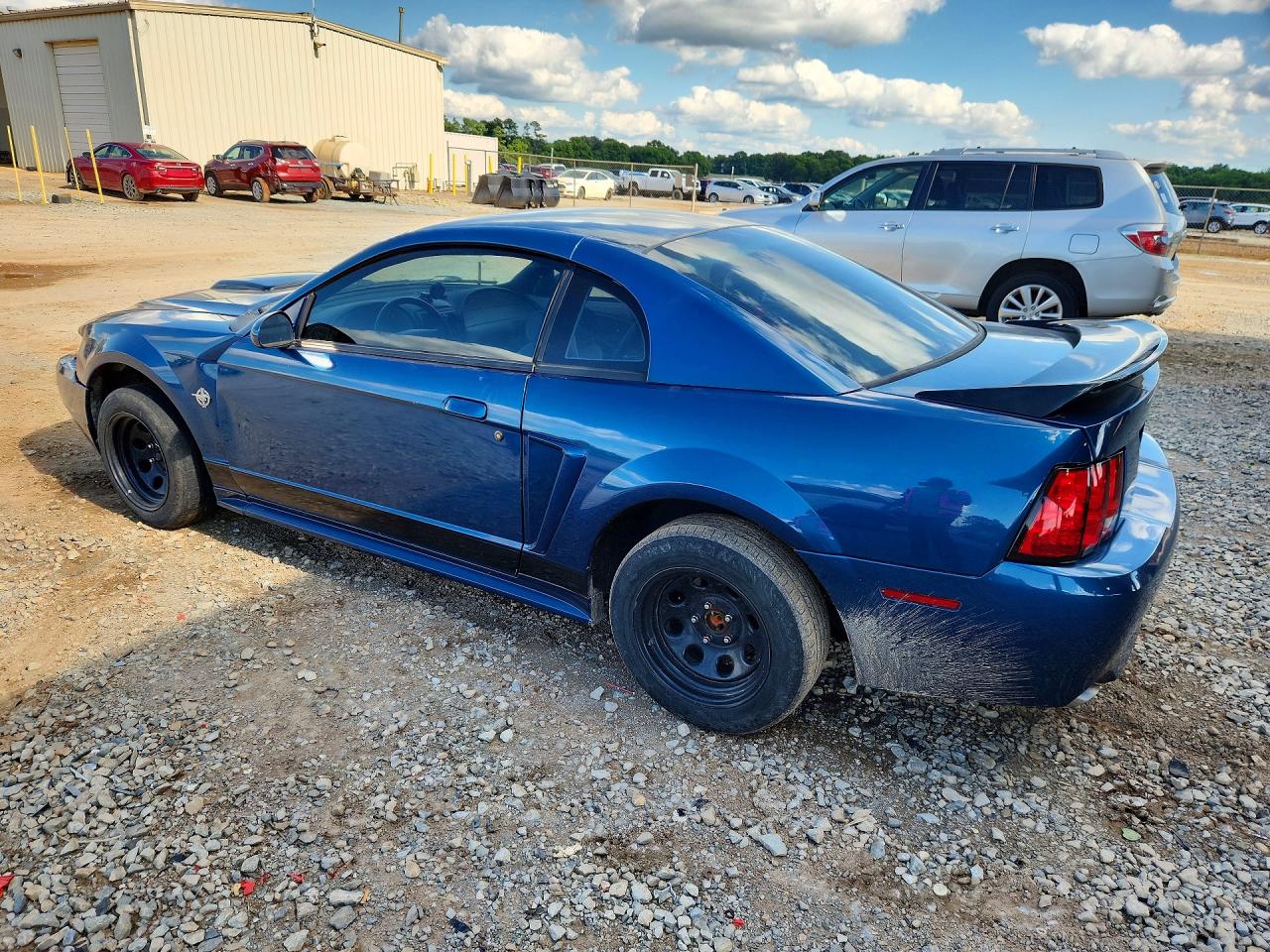 1999 Ford Mustang Blue vin: 1FAFP4048XF235355