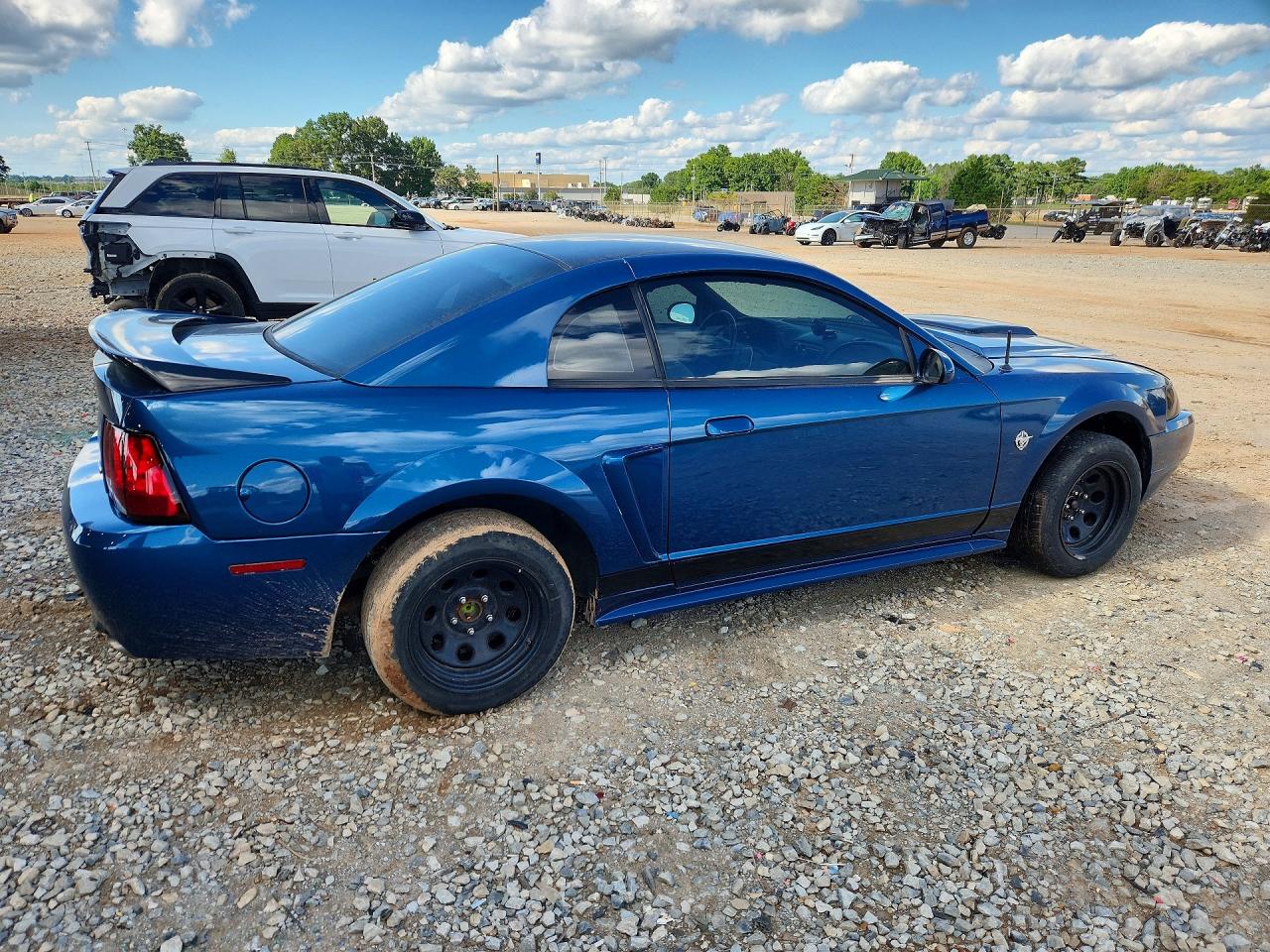 1999 Ford Mustang Blue vin: 1FAFP4048XF235355