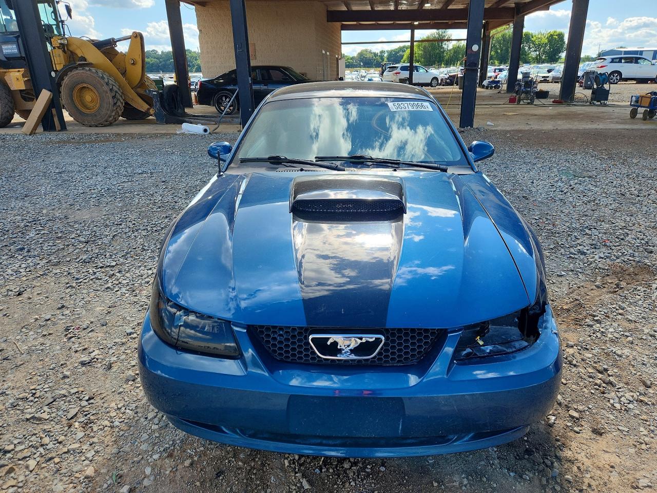 1999 Ford Mustang Blue vin: 1FAFP4048XF235355