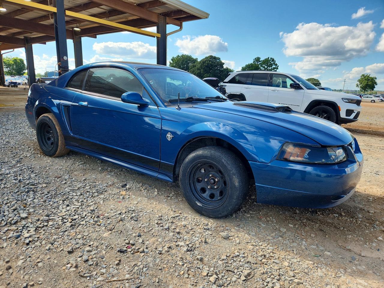 1999 Ford Mustang Blue vin: 1FAFP4048XF235355