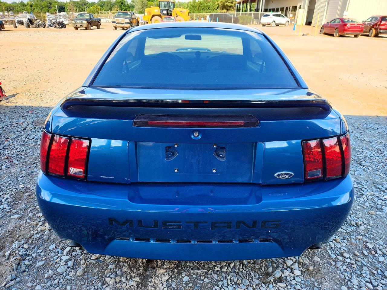 1999 Ford Mustang Blue vin: 1FAFP4048XF235355