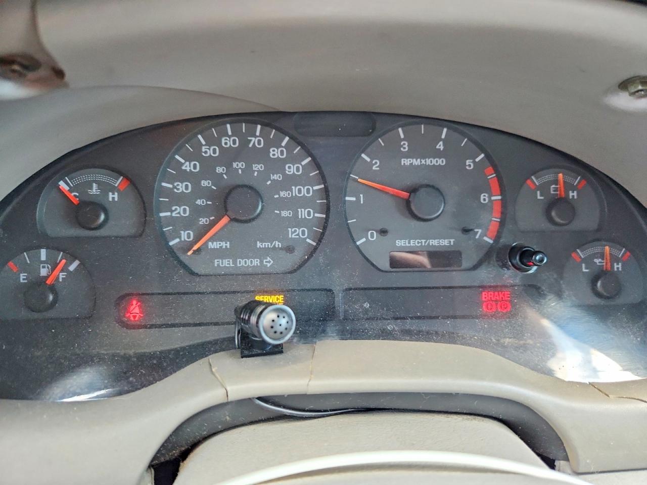 1999 Ford Mustang Blue vin: 1FAFP4048XF235355