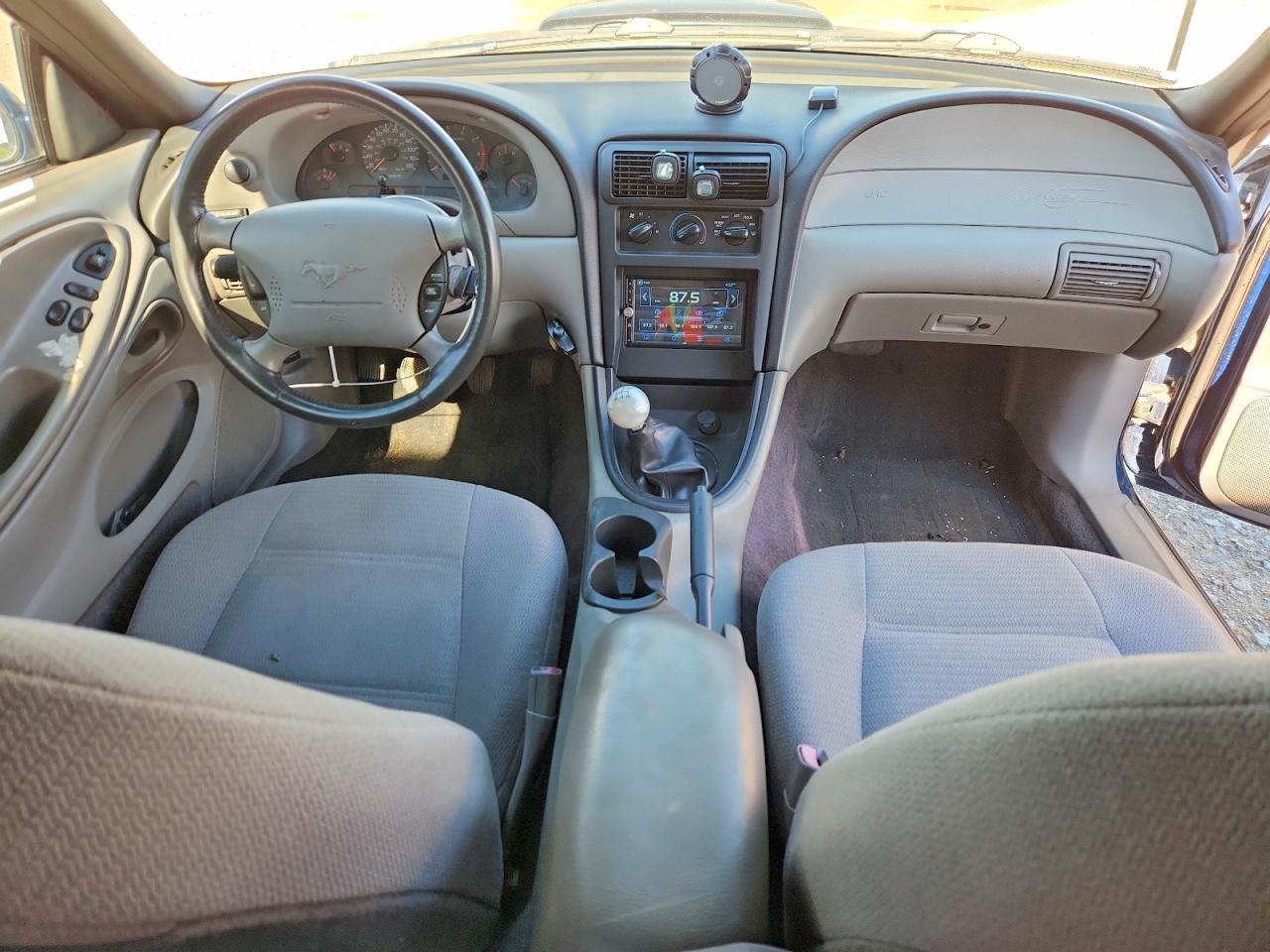 1999 Ford Mustang Blue vin: 1FAFP4048XF235355
