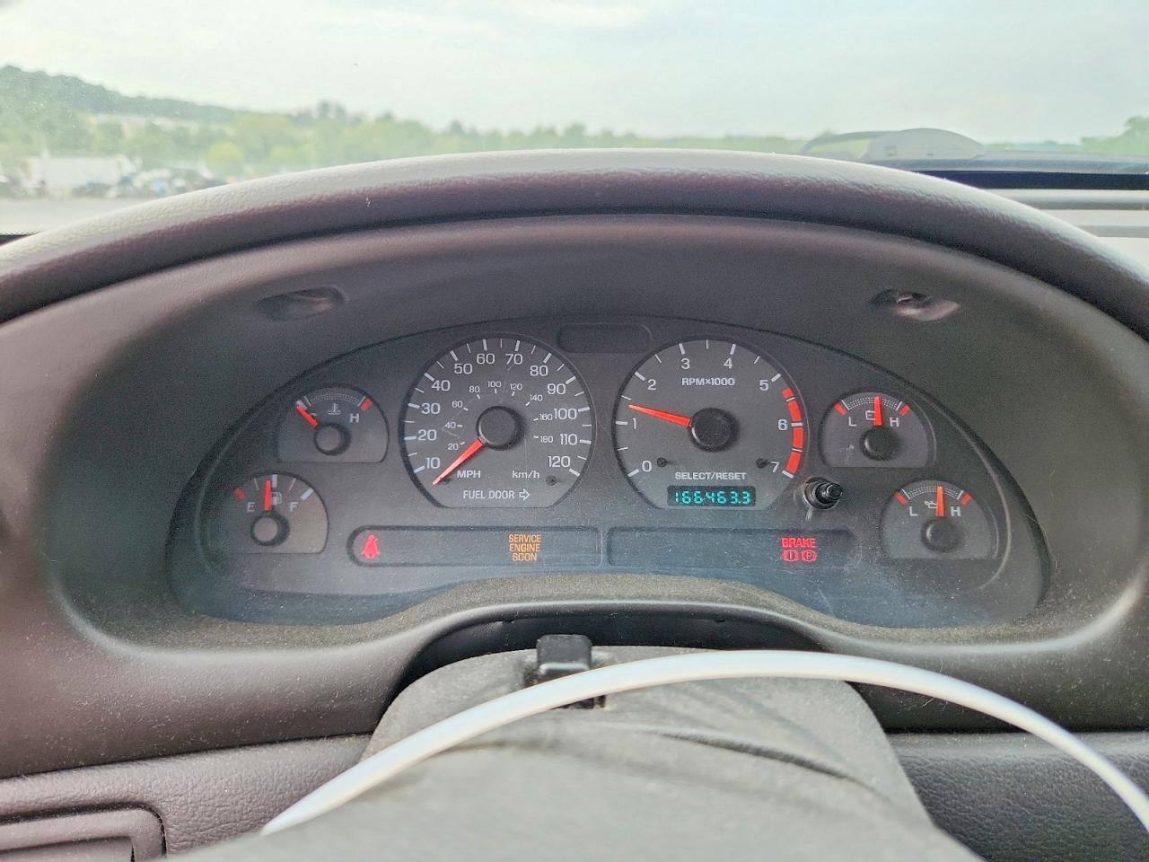 2000 Ford Mustang Blue vin: 1FAFP4048YF191312