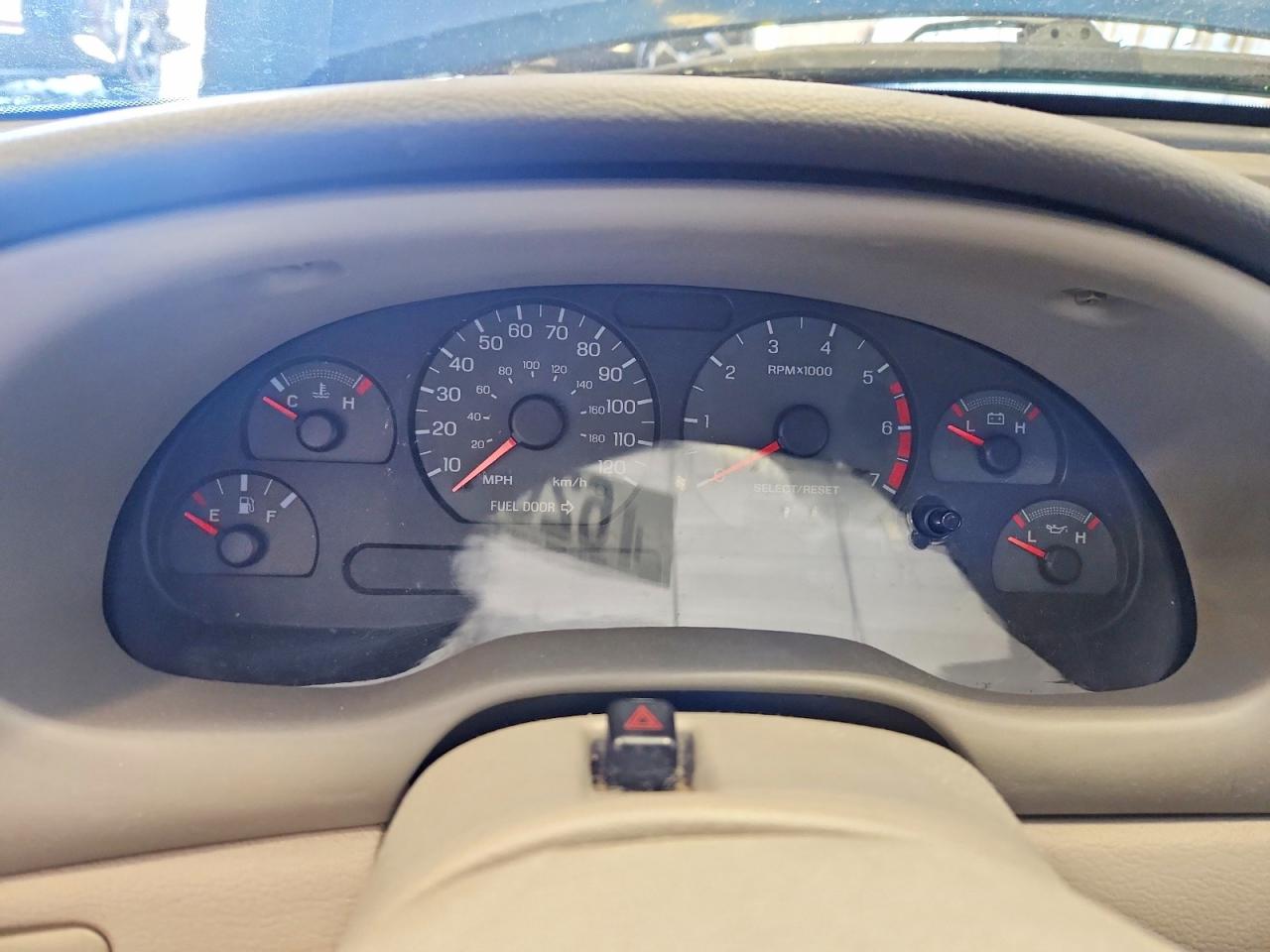 2000 Ford Mustang Blue vin: 1FAFP4048YF199569