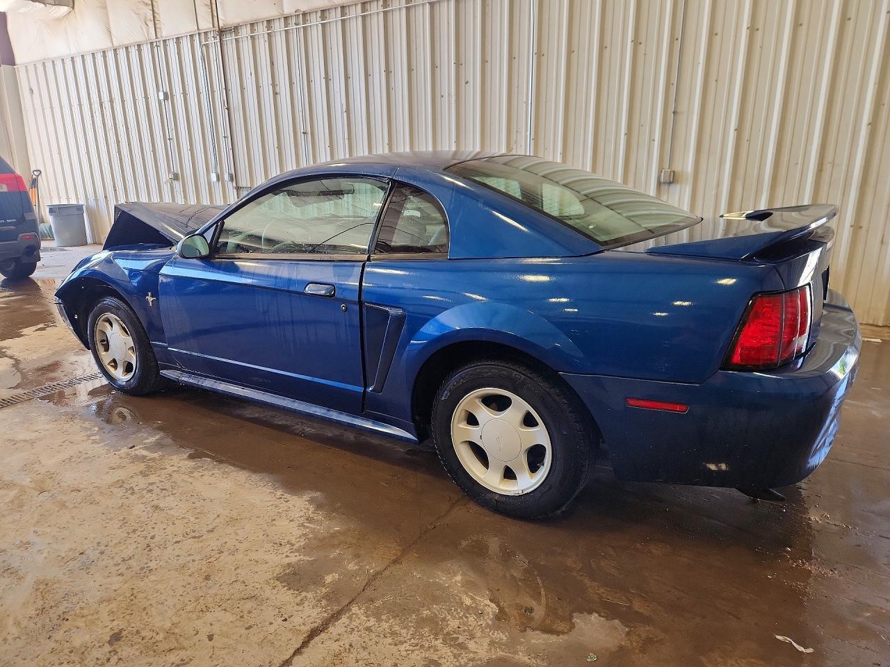 2000 Ford Mustang Blue vin: 1FAFP4048YF199569