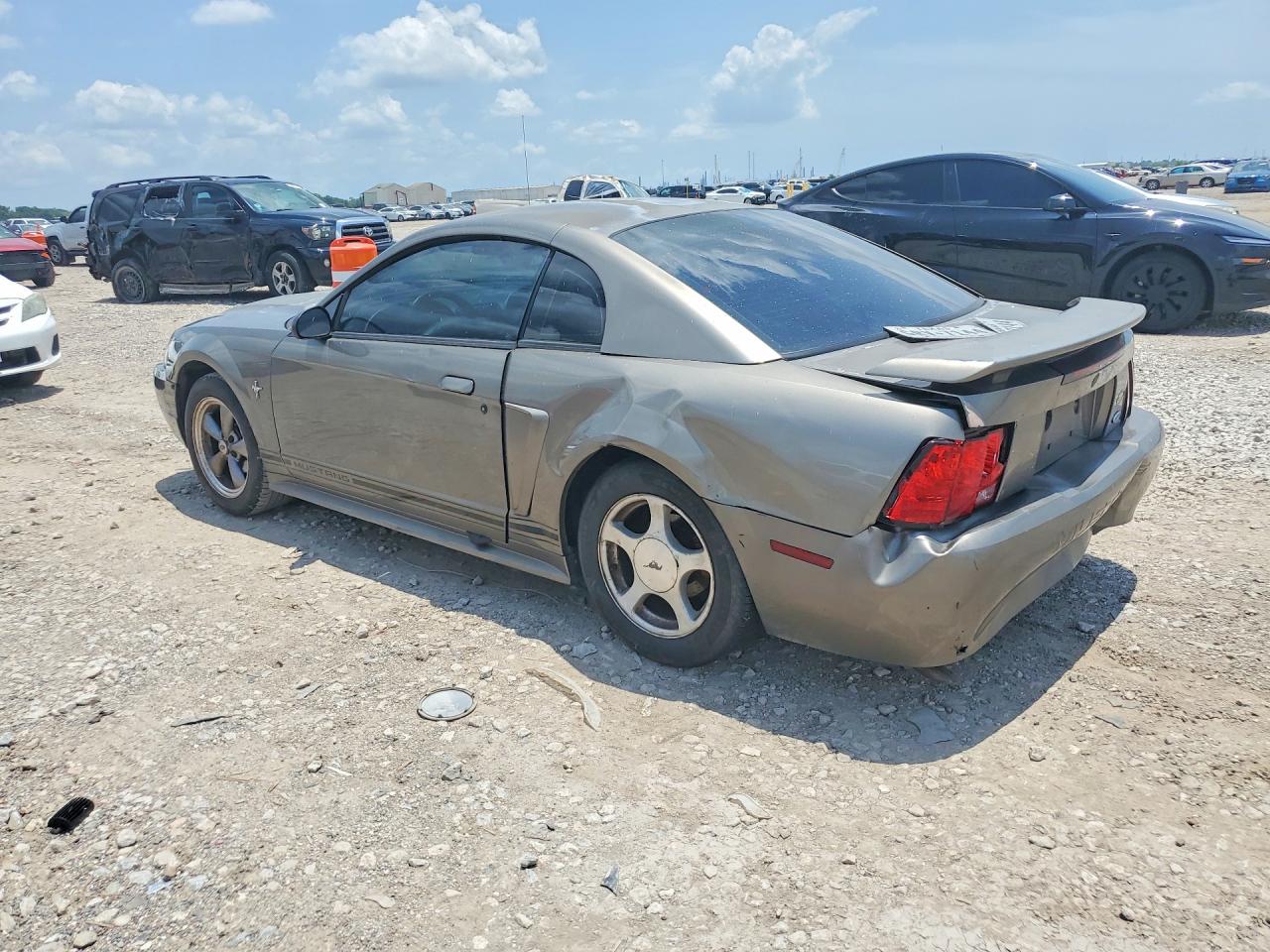2001 Ford Mustang Gray vin: 1FAFP40491F240412