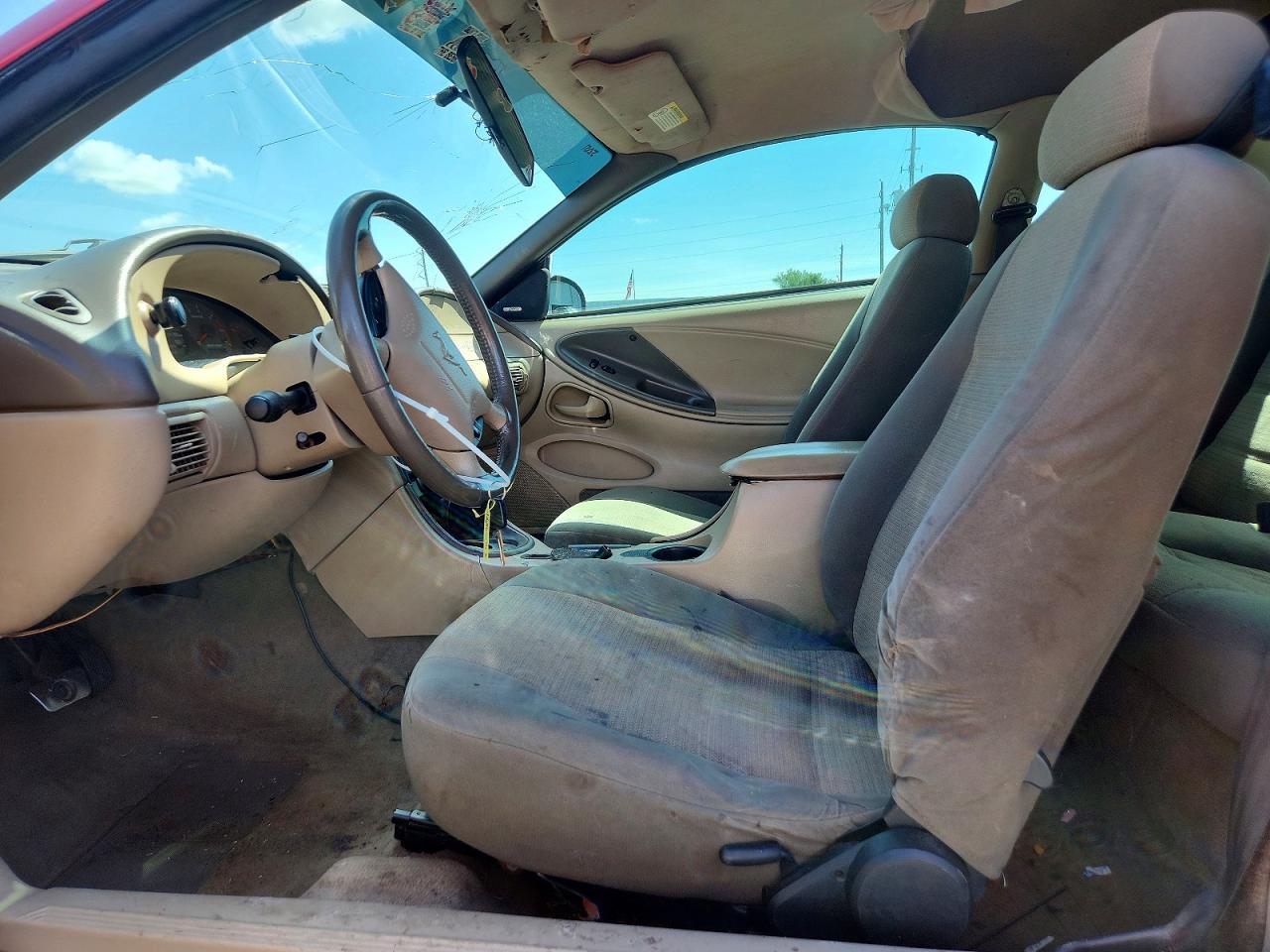2001 Ford Mustang Red vin: 1FAFP40491F253130