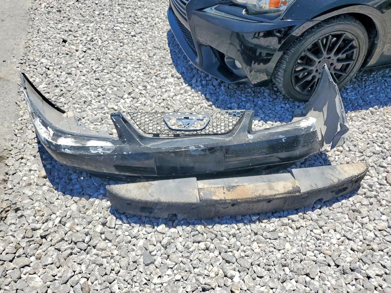 2002 Ford Mustang Black vin: 1FAFP40492F102449