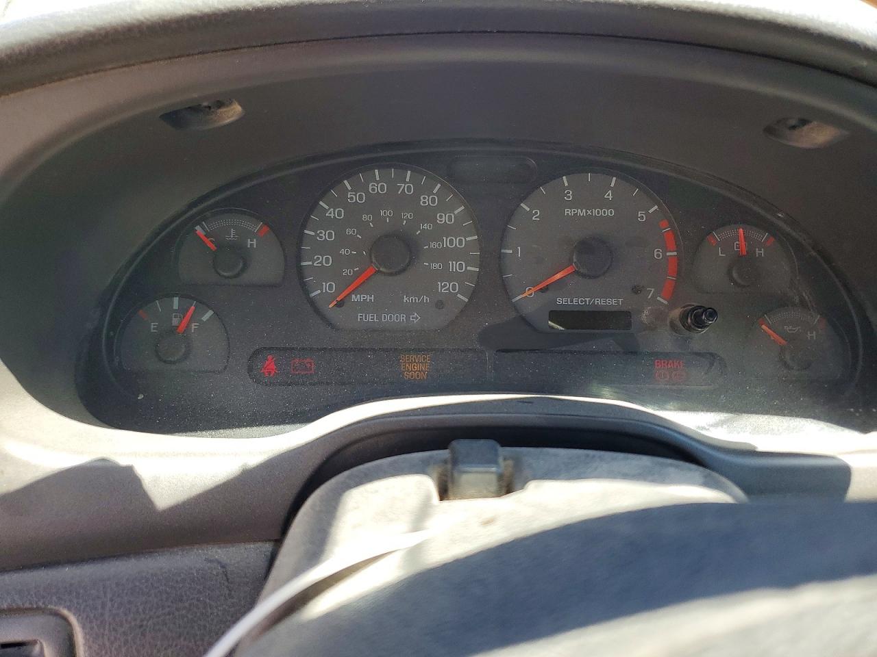 2002 Ford Mustang Black vin: 1FAFP40492F102449