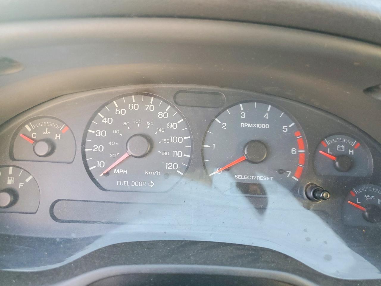 2004 Ford Mustang Blue vin: 1FAFP40494F125023