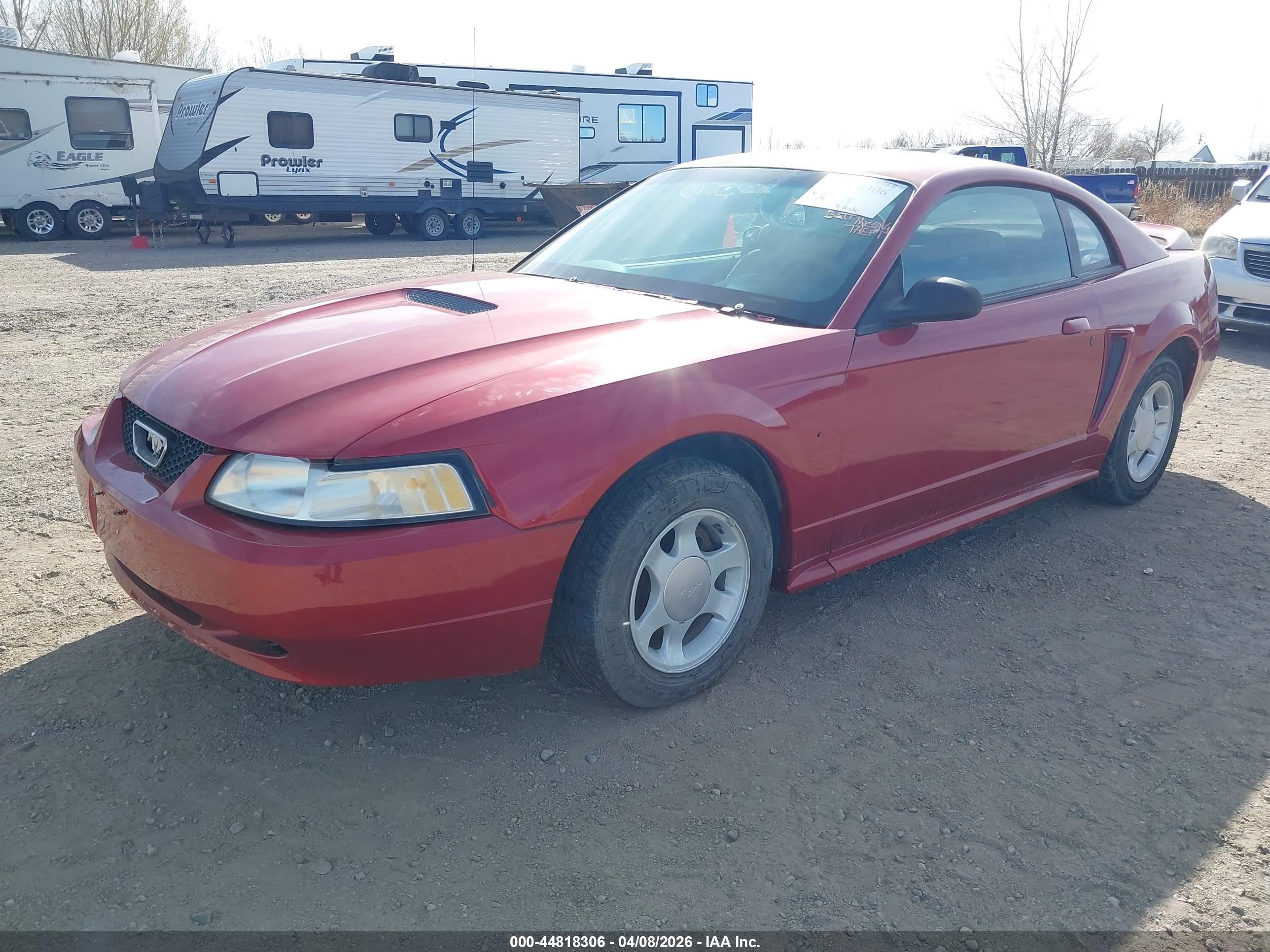 1999 Ford Mustang Красный vin: 1FAFP4049XF145471