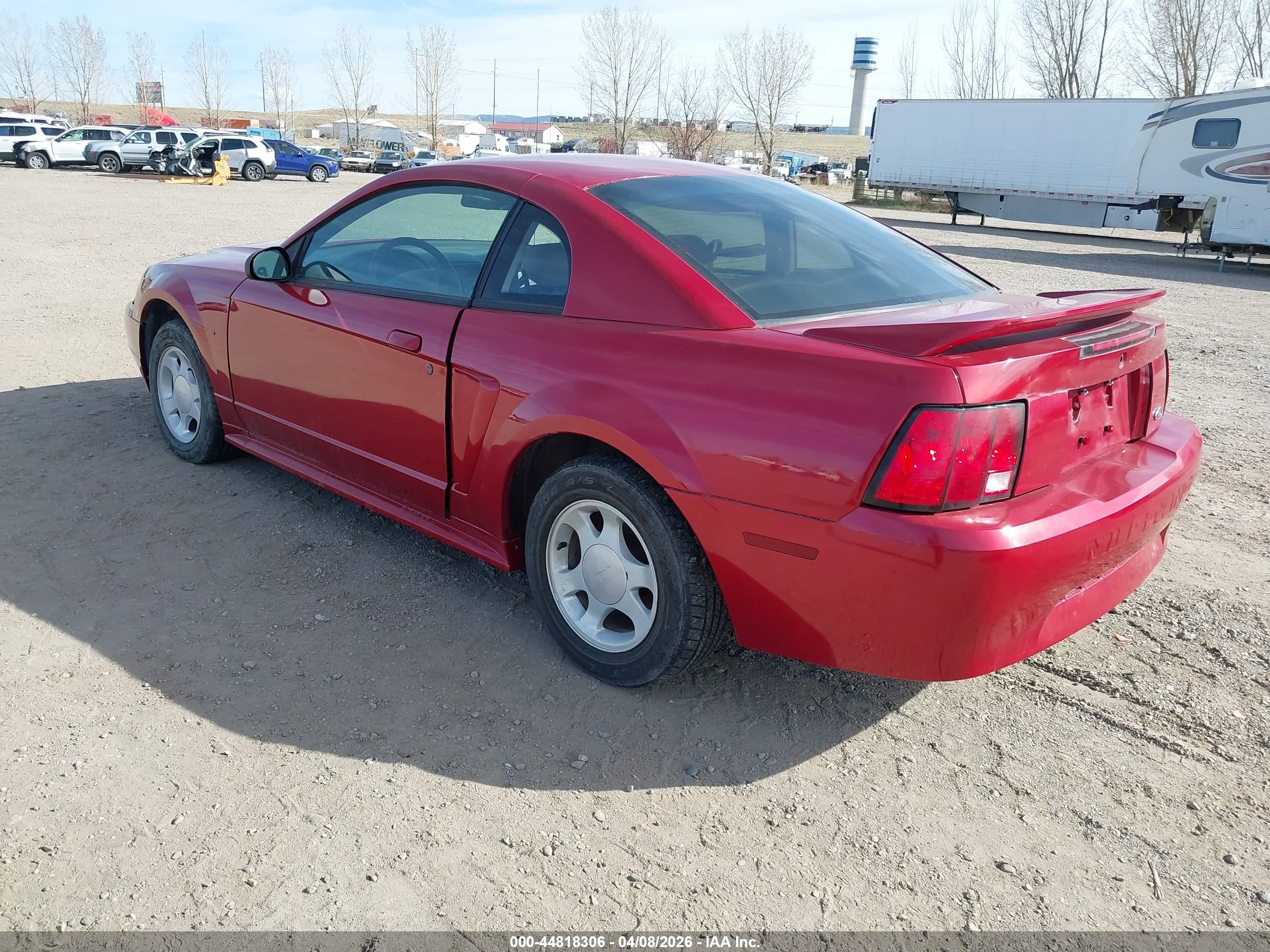 1999 Ford Mustang Красный vin: 1FAFP4049XF145471