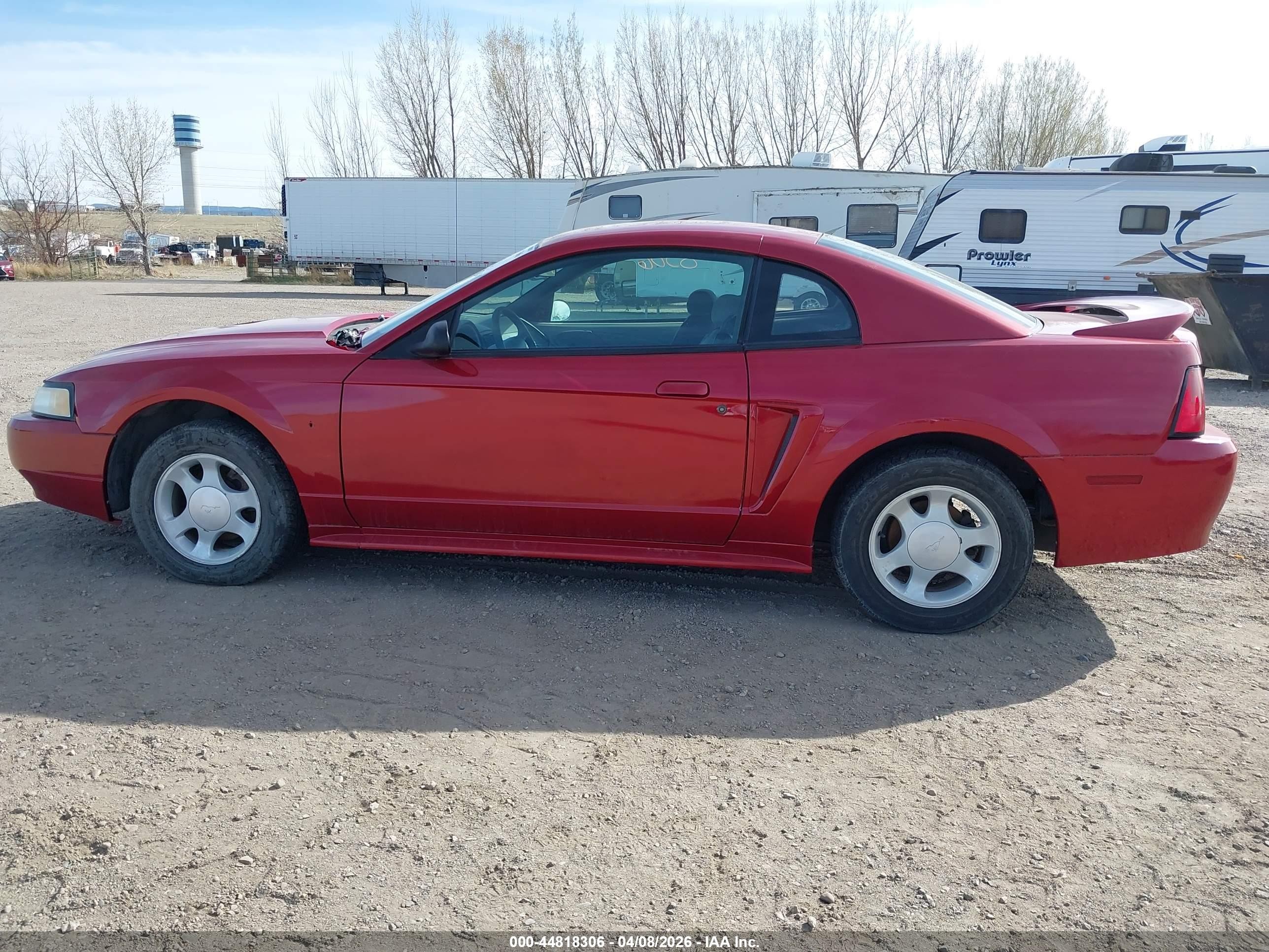 1999 Ford Mustang Красный vin: 1FAFP4049XF145471