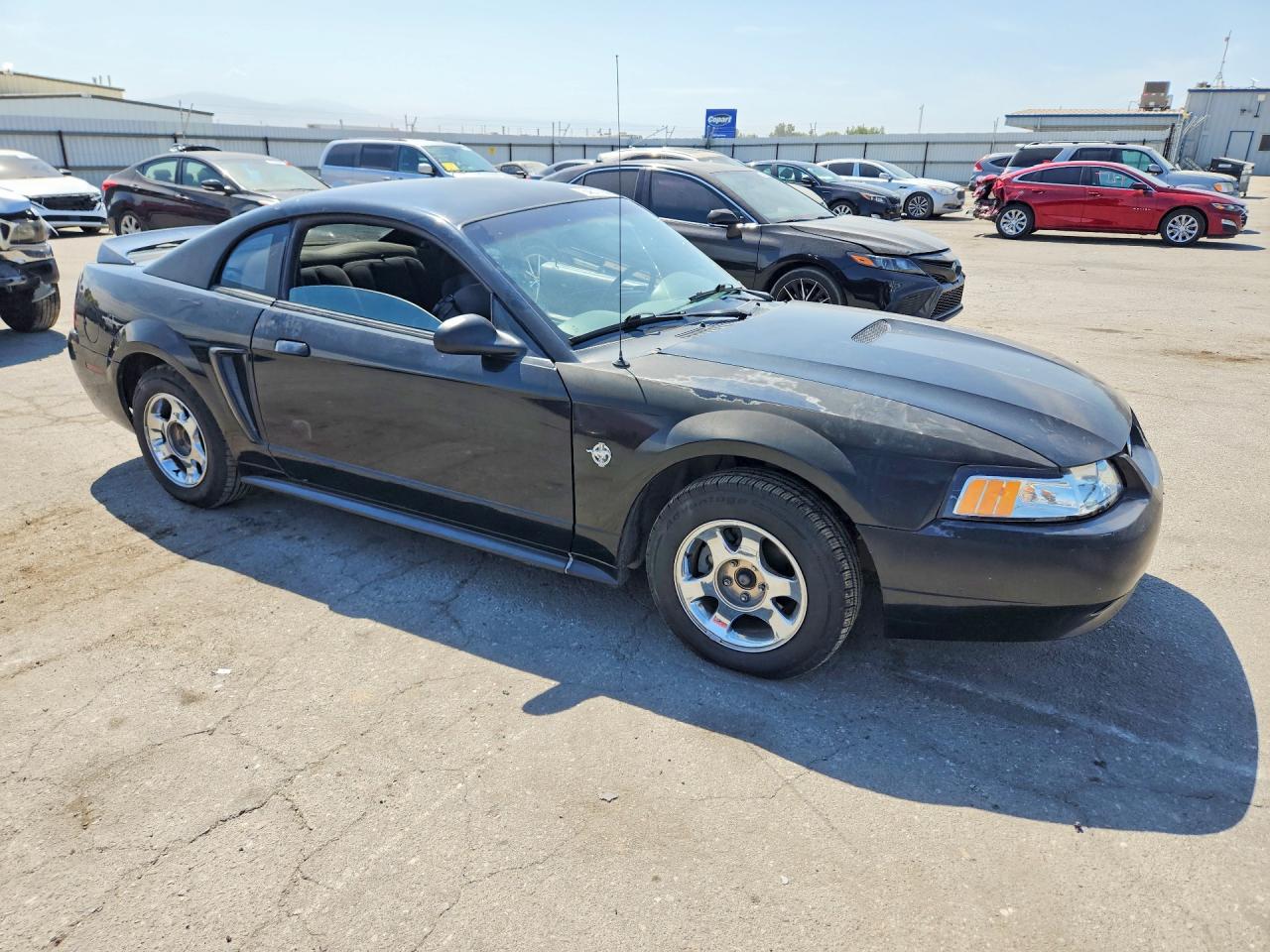 1999 Ford Mustang Black vin: 1FAFP4049XF160911
