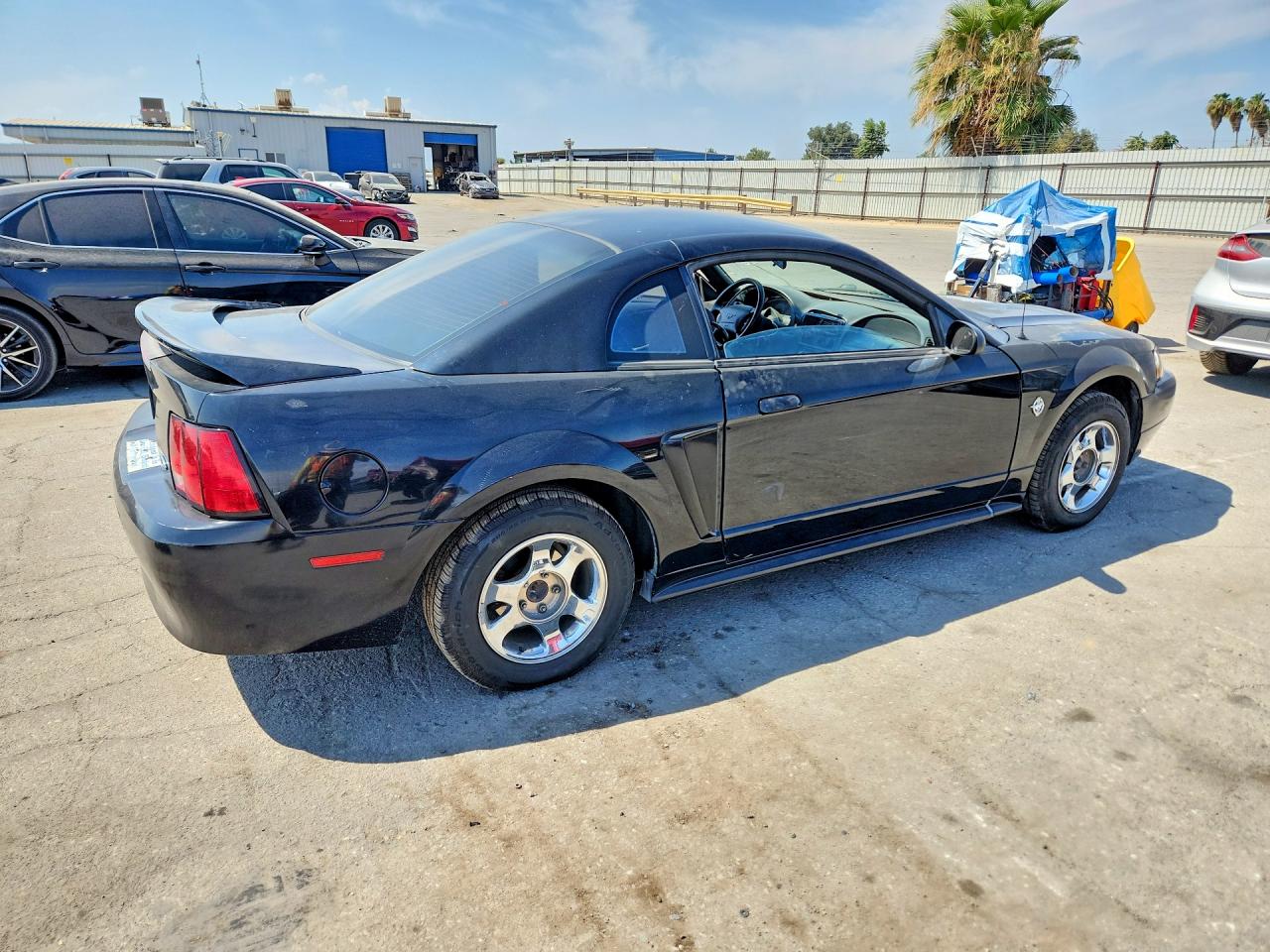 1999 Ford Mustang Black vin: 1FAFP4049XF160911