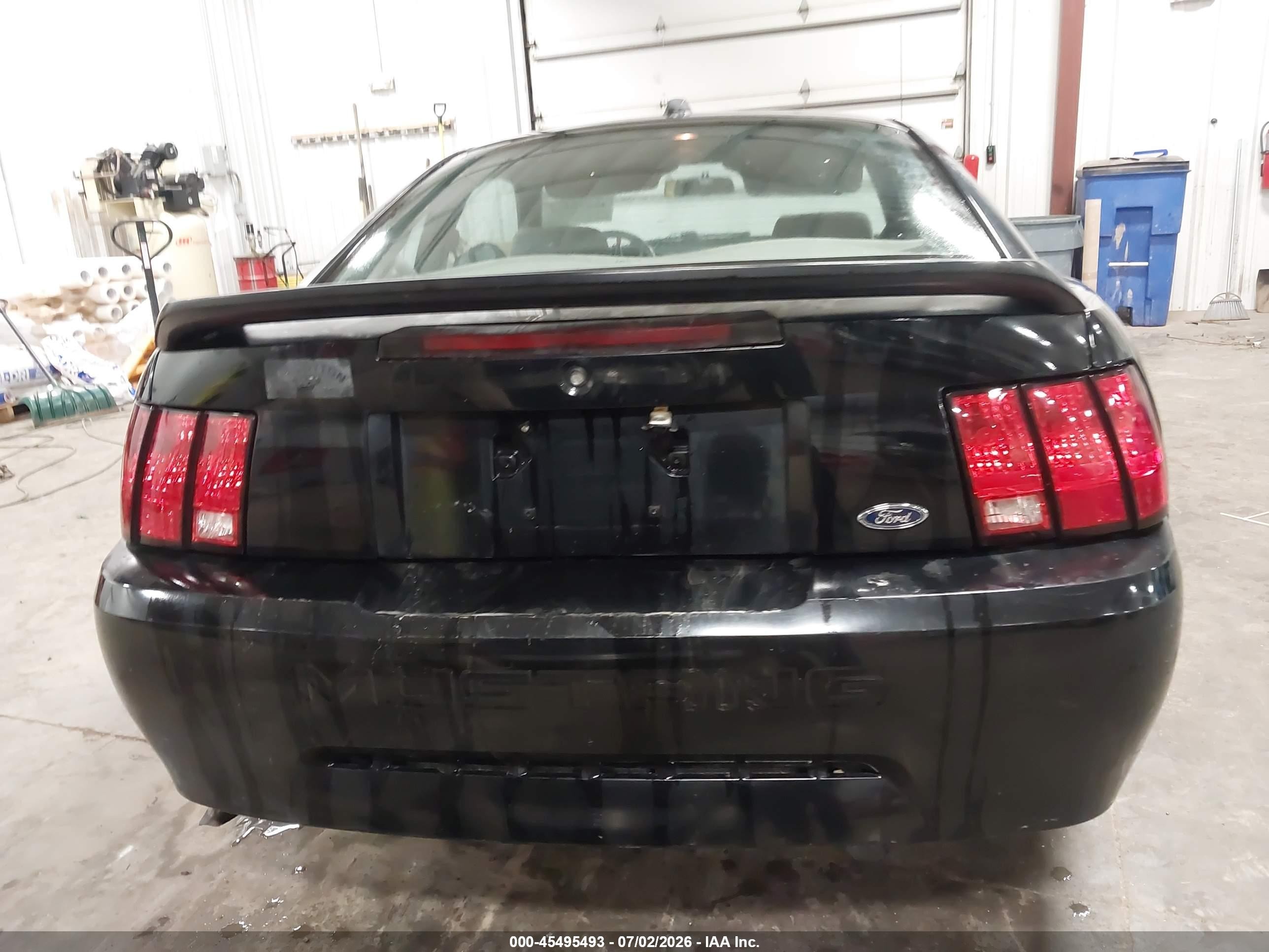 1999 Ford Mustang   Black vin: 1FAFP4049XF222002
