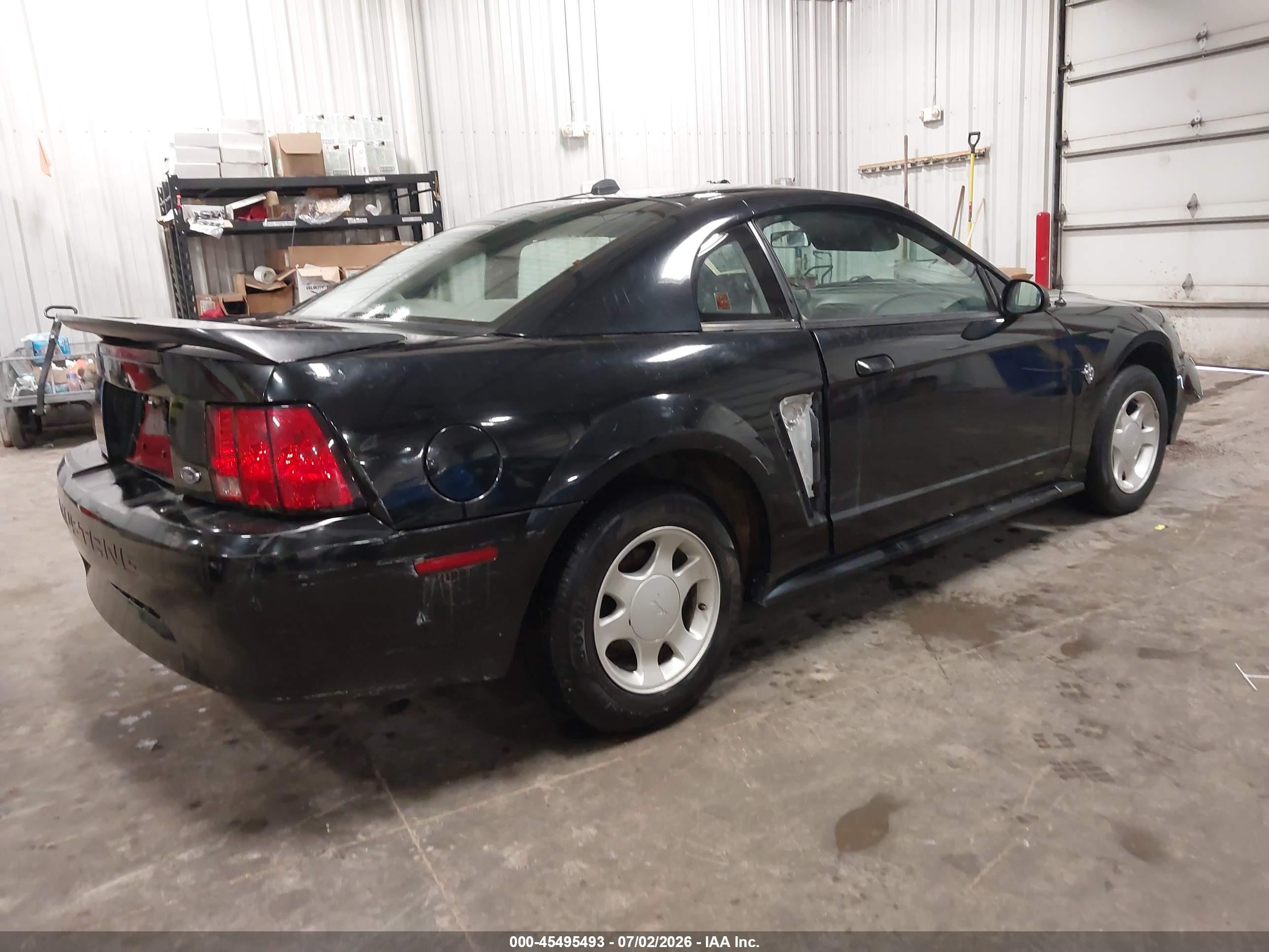 1999 Ford Mustang   Black vin: 1FAFP4049XF222002