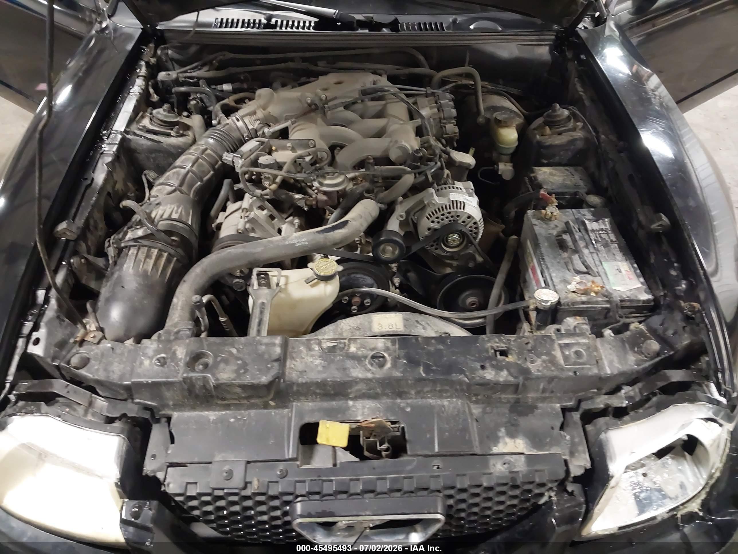 1999 Ford Mustang   Black vin: 1FAFP4049XF222002