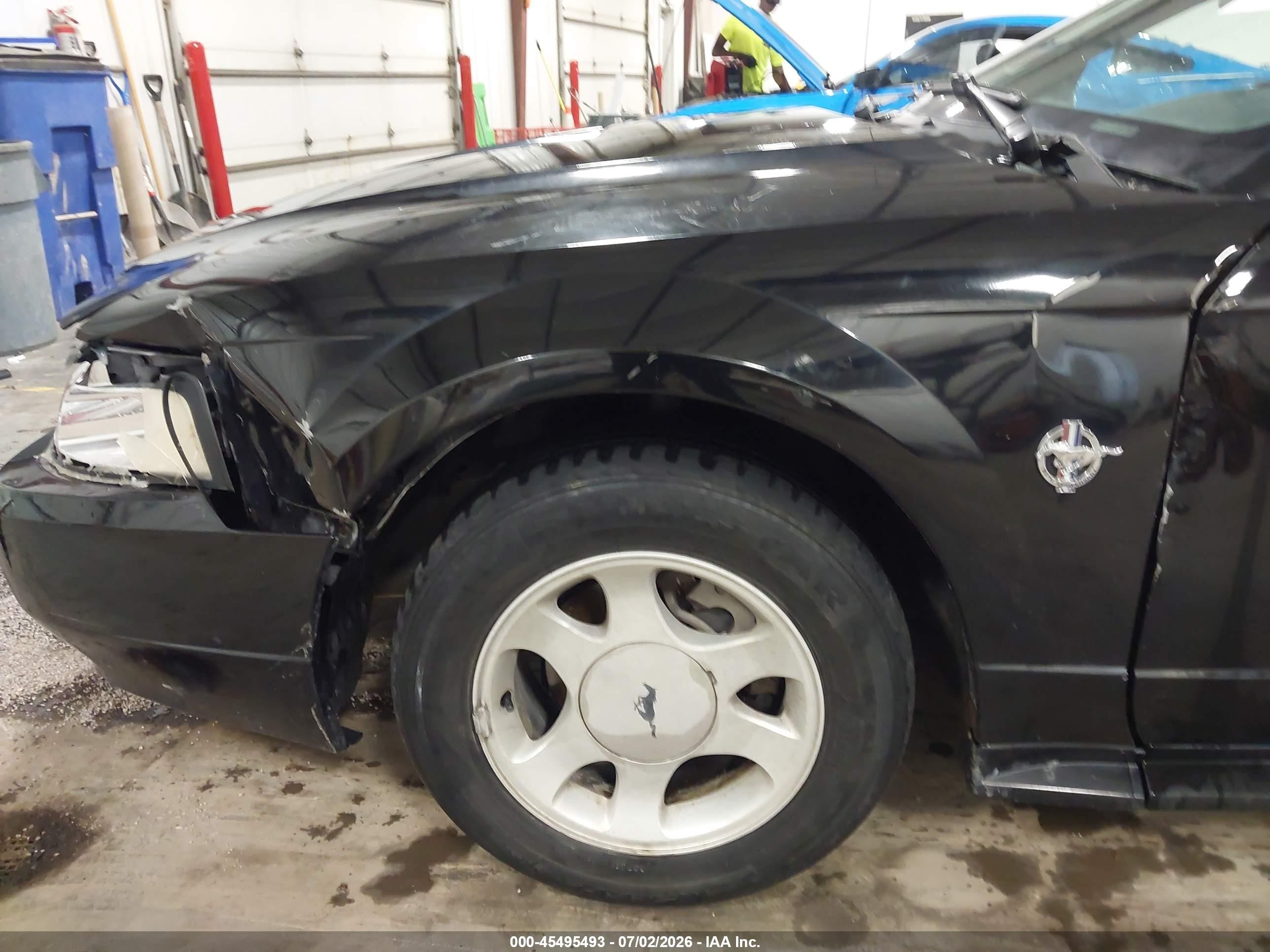 1999 Ford Mustang   Black vin: 1FAFP4049XF222002