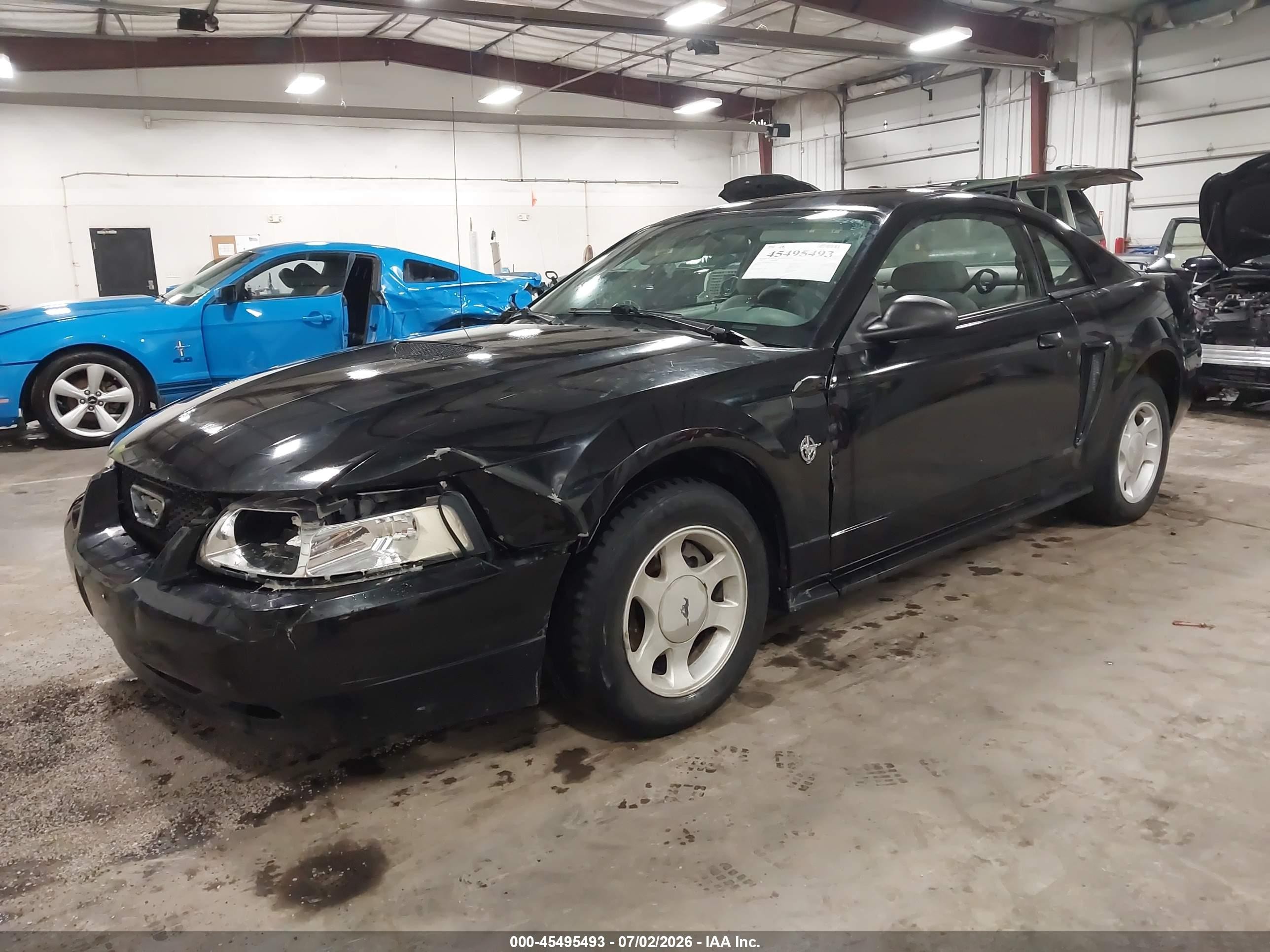 1999 Ford Mustang   Black vin: 1FAFP4049XF222002