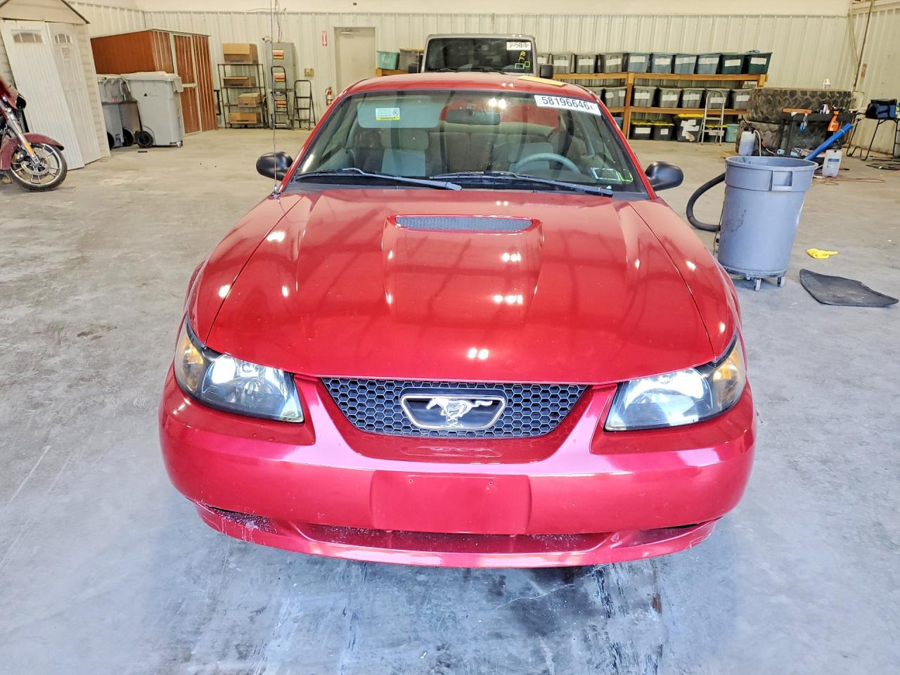 2001 Ford Mustang Red vin: 1FAFP404X1F154767