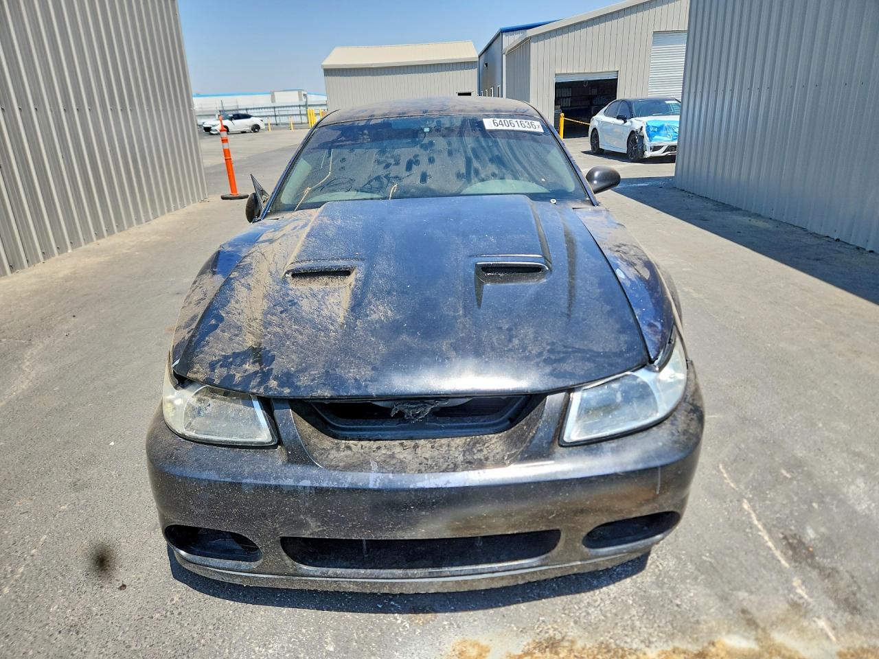 2003 Ford Mustang Blue vin: 1FAFP404X3F444560