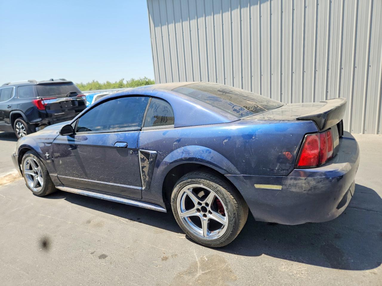 2003 Ford Mustang Blue vin: 1FAFP404X3F444560