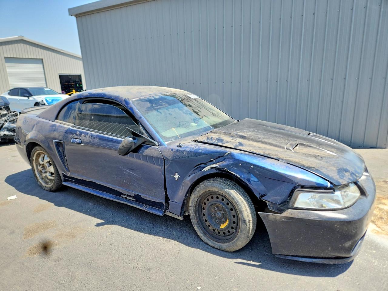 2003 Ford Mustang Blue vin: 1FAFP404X3F444560
