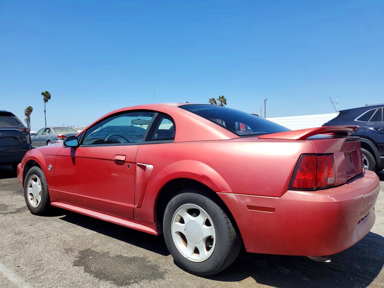 1999 Ford Mustang Red vin: 1FAFP404XXF228892