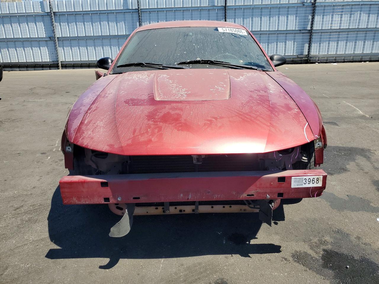 2004 Ford Mustang Red vin: 1FAFP40604F194362