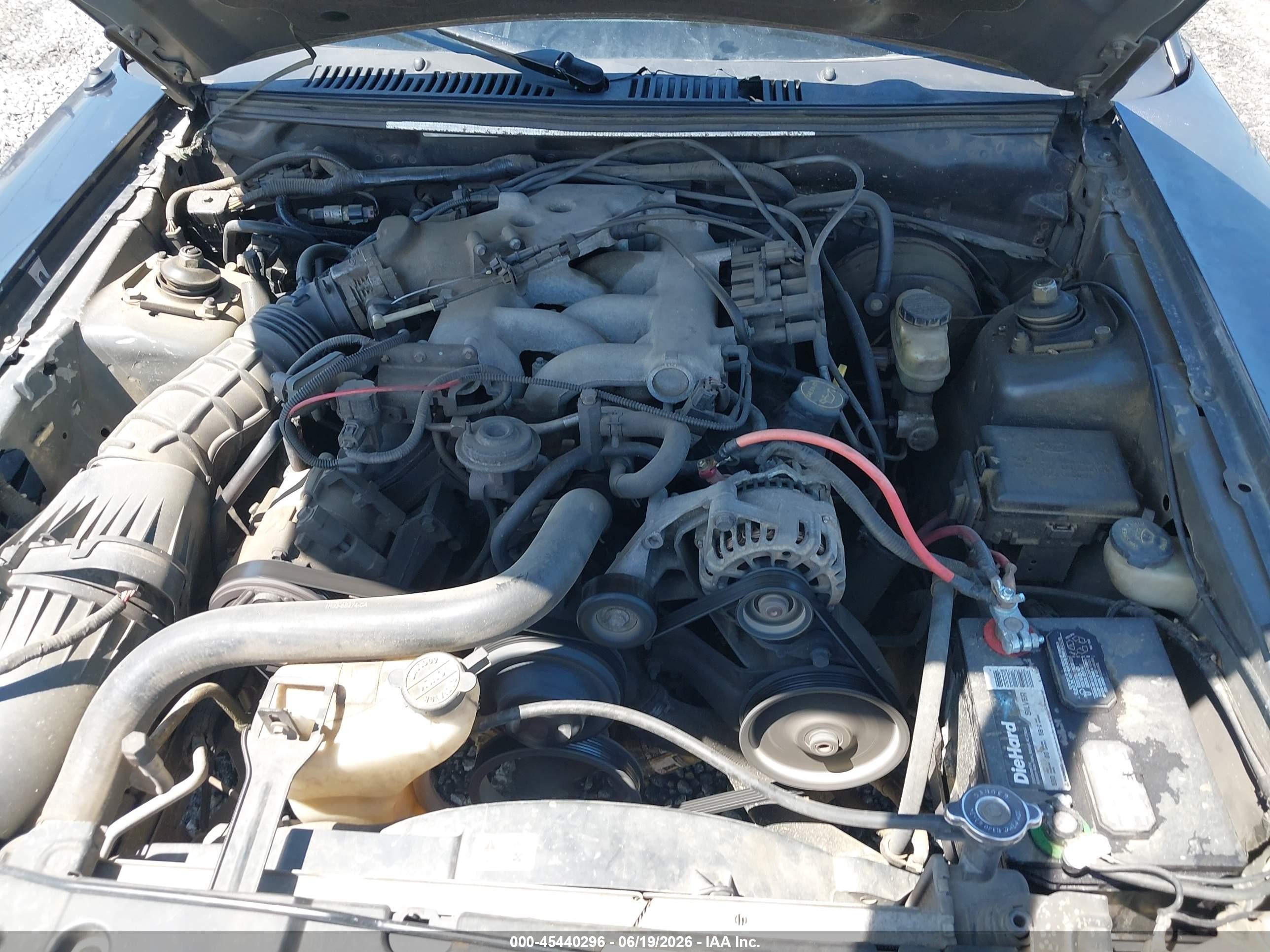 2004 Ford Mustang   Gray vin: 1FAFP40614F220838