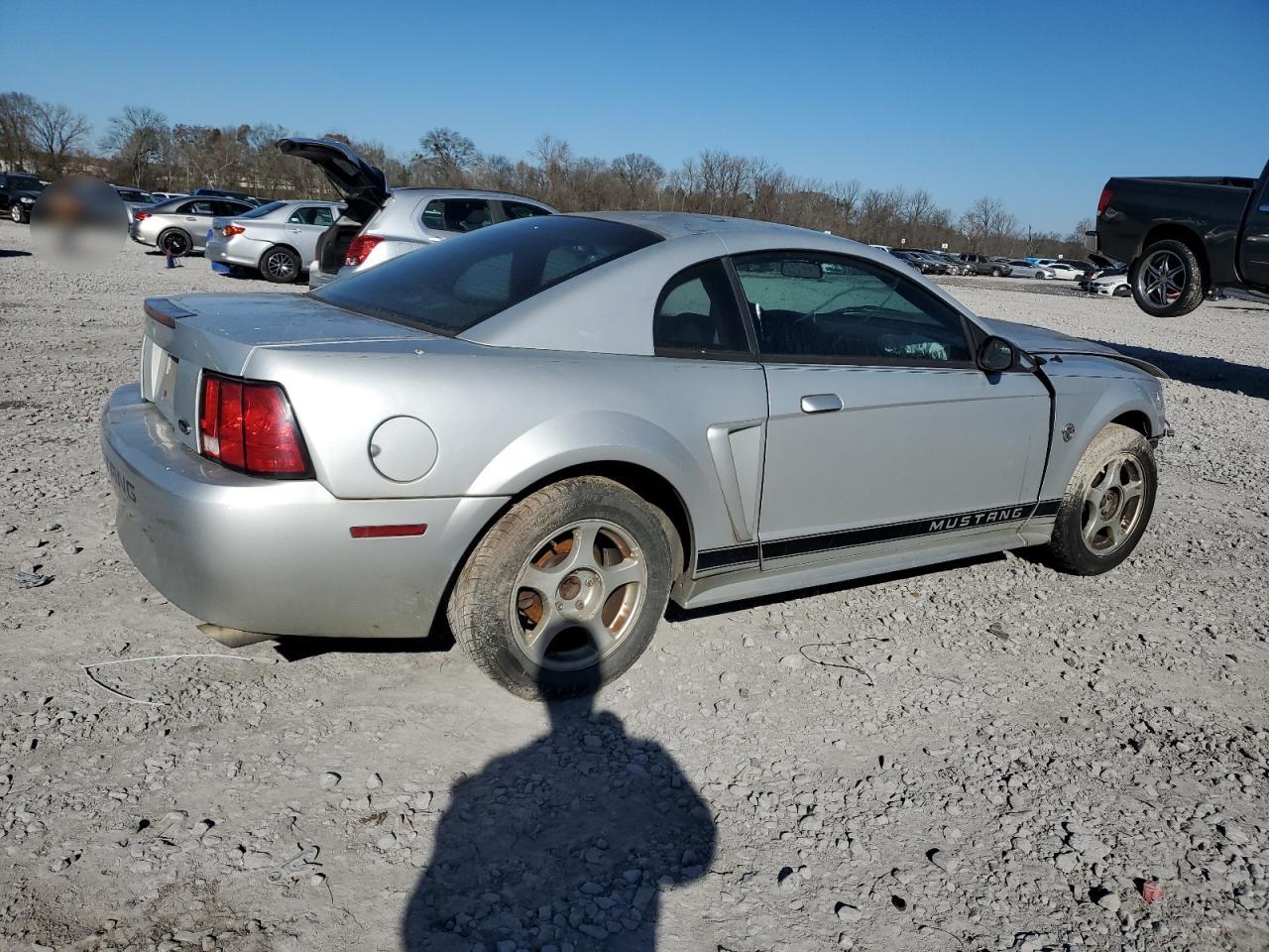 2004 Ford Mustang Gray vin: 1FAFP40624F175537