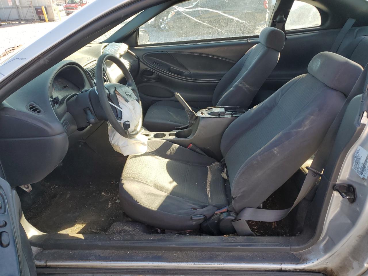 2004 Ford Mustang Gray vin: 1FAFP40624F175537