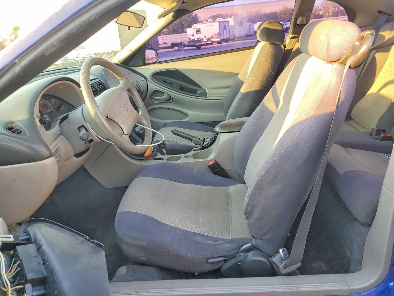 2004 Ford Mustang Blue vin: 1FAFP40634F144474
