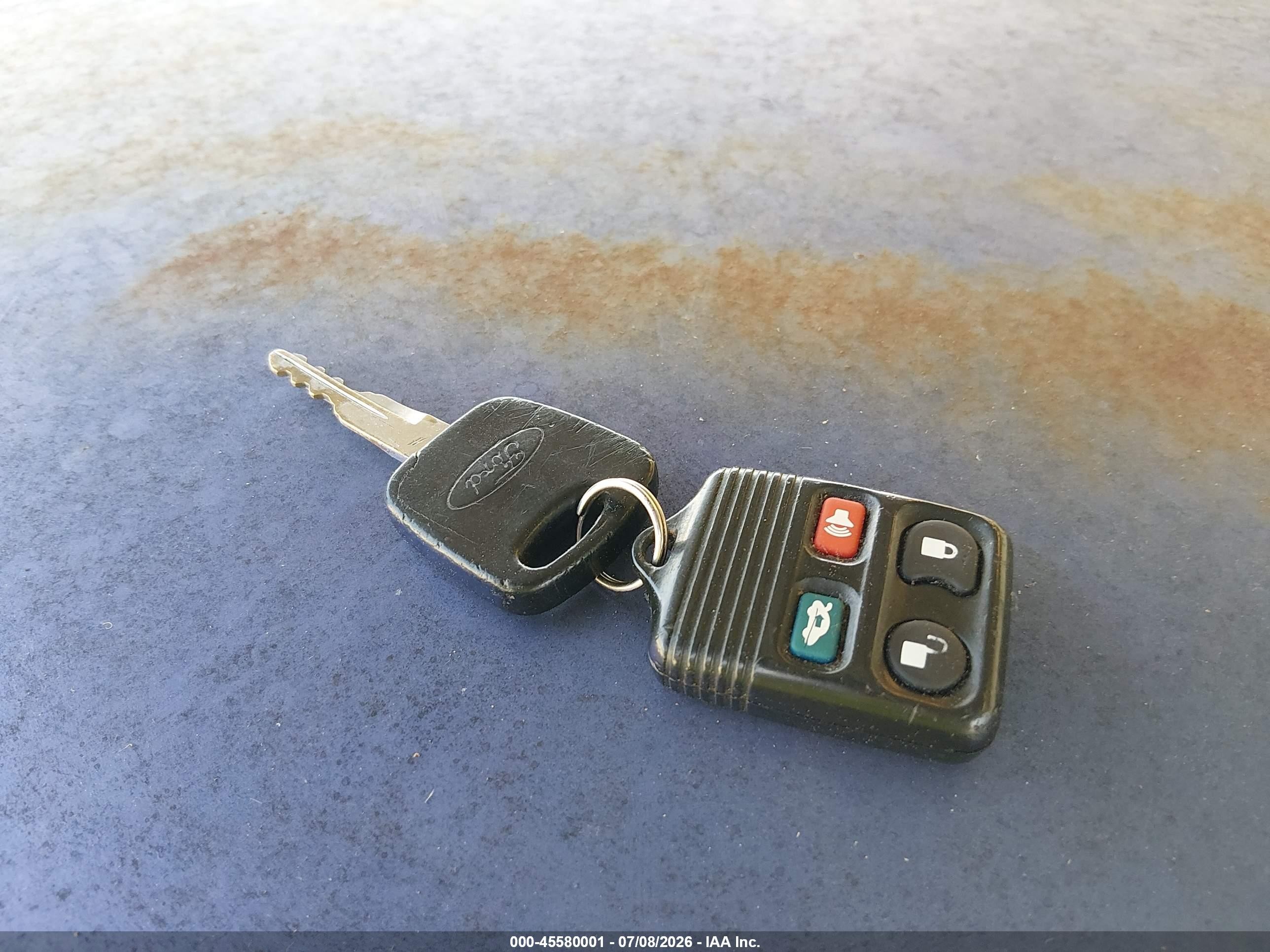 2004 Ford Mustang   Blue vin: 1FAFP40634F227354