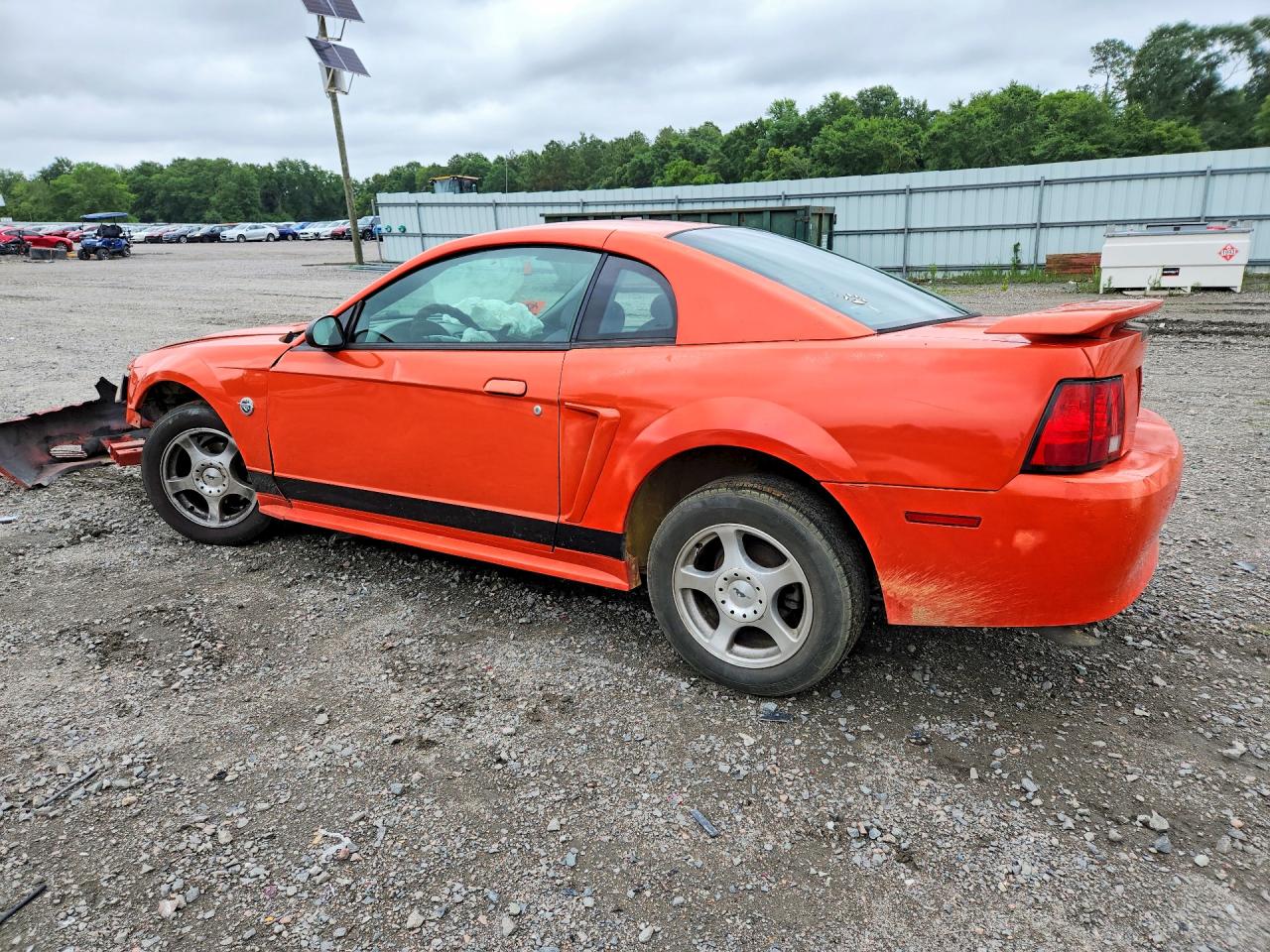 2004 Ford Mustang Orange vin: 1FAFP40654F173314